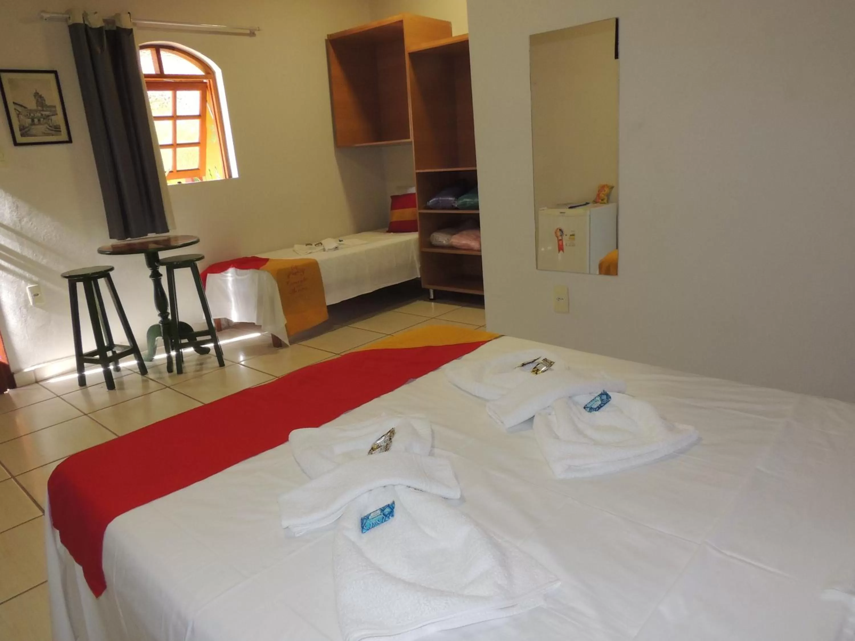 Bedroom, Bed in Pousada Caminho Dos Sinos