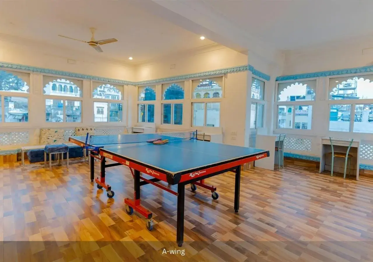 Game Room, Table Tennis in Moustache Hostel Udaipur