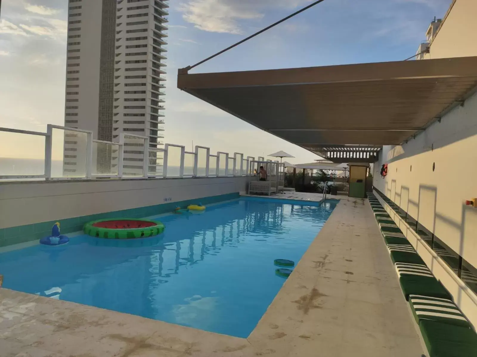 Balcony/Terrace, Swimming Pool in Holiday Inn Express - Cartagena Bocagrande, an IHG Hotel