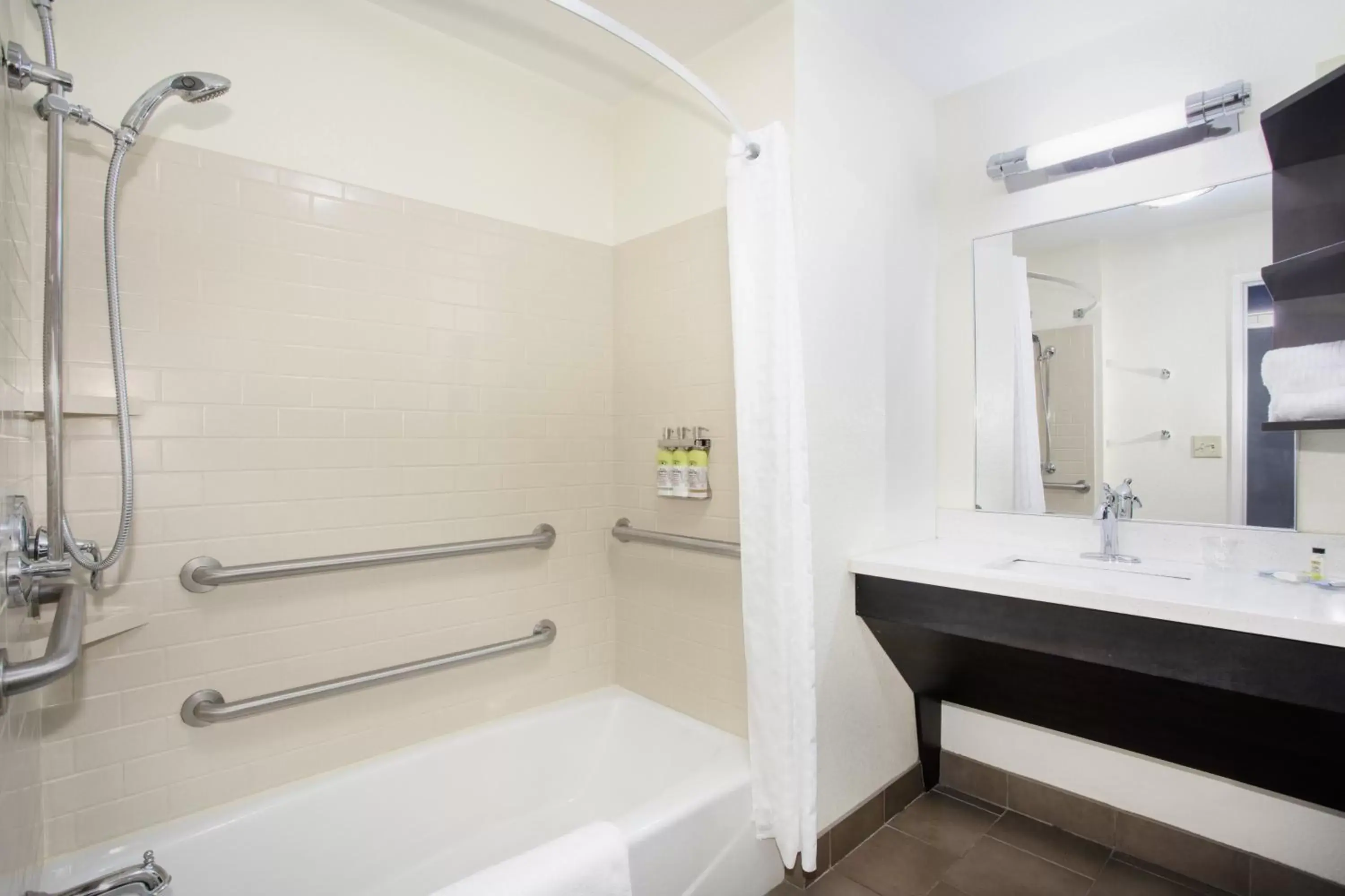 Bathroom in Candlewood Suites Manhattan, an IHG Hotel