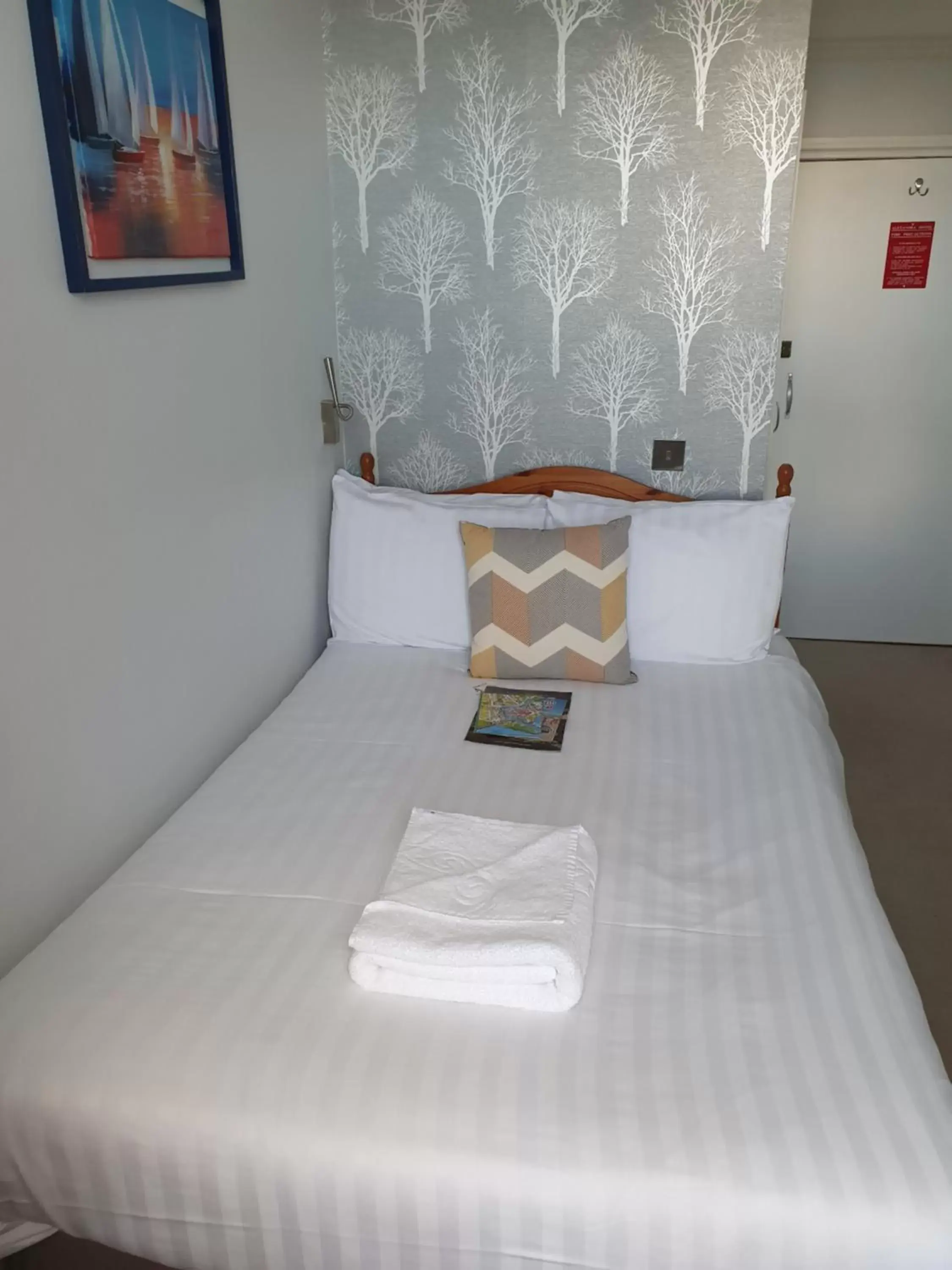 Bed in Alexandra Hotel