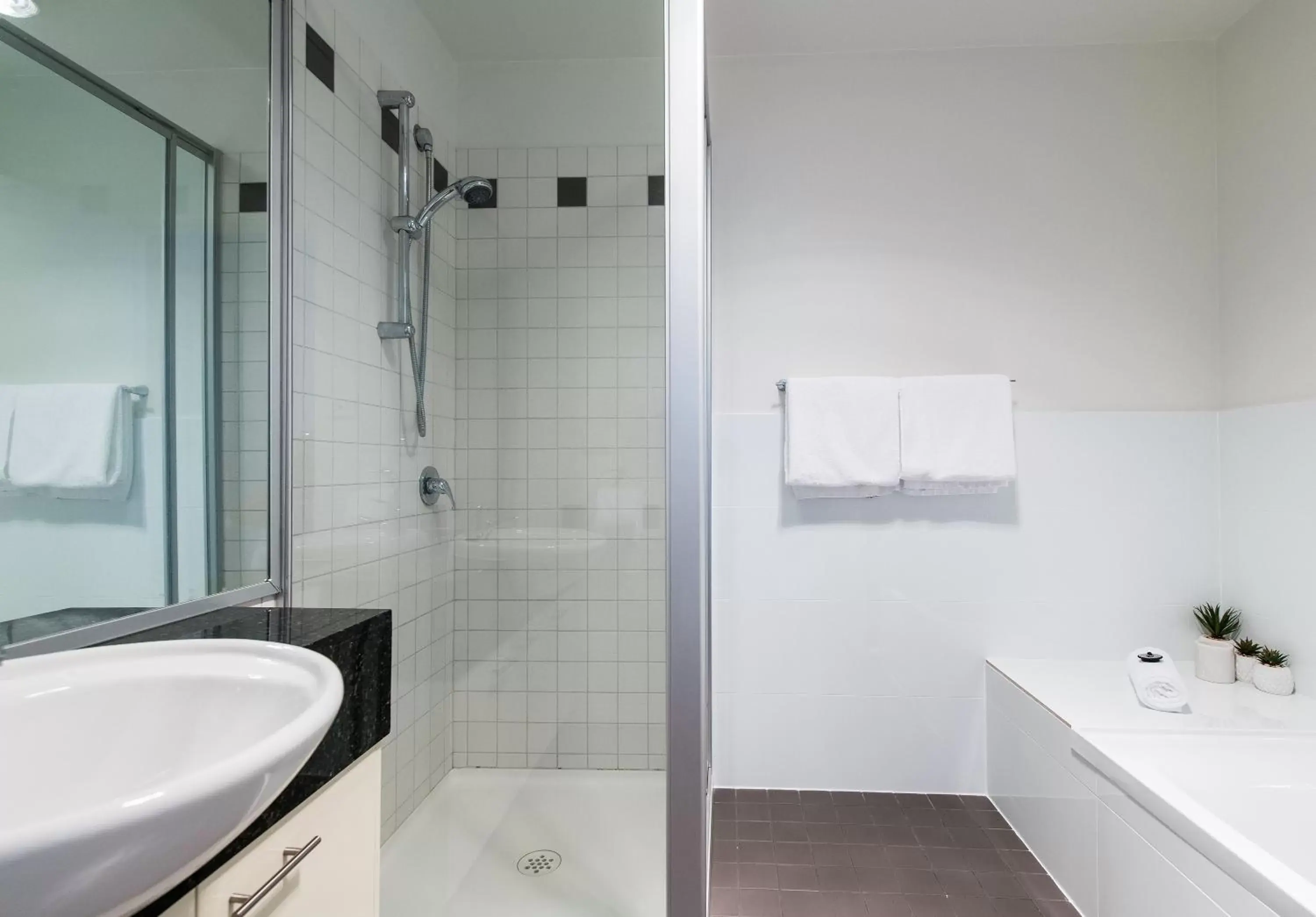 Bathroom in Sullivans Cove Apartments