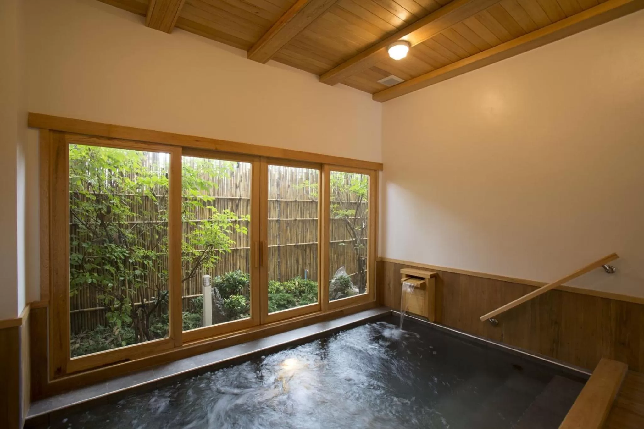 Hot Tub in Hinoki Hotel - ONSEN Chiang Mai