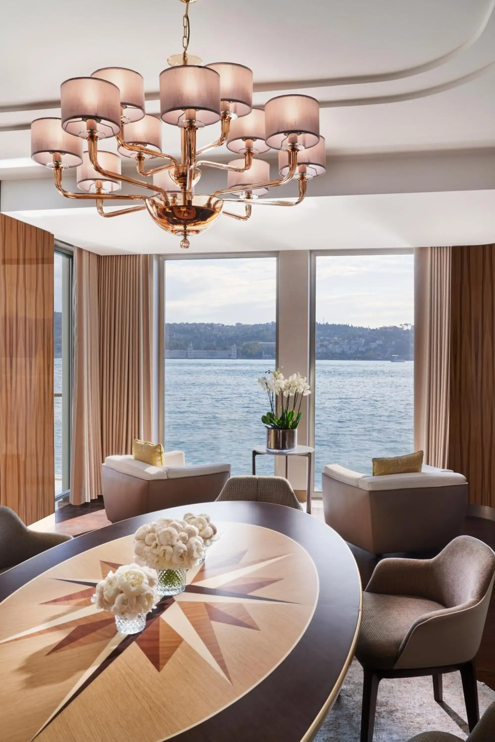 Living room in Mandarin Oriental Bosphorus, Istanbul
