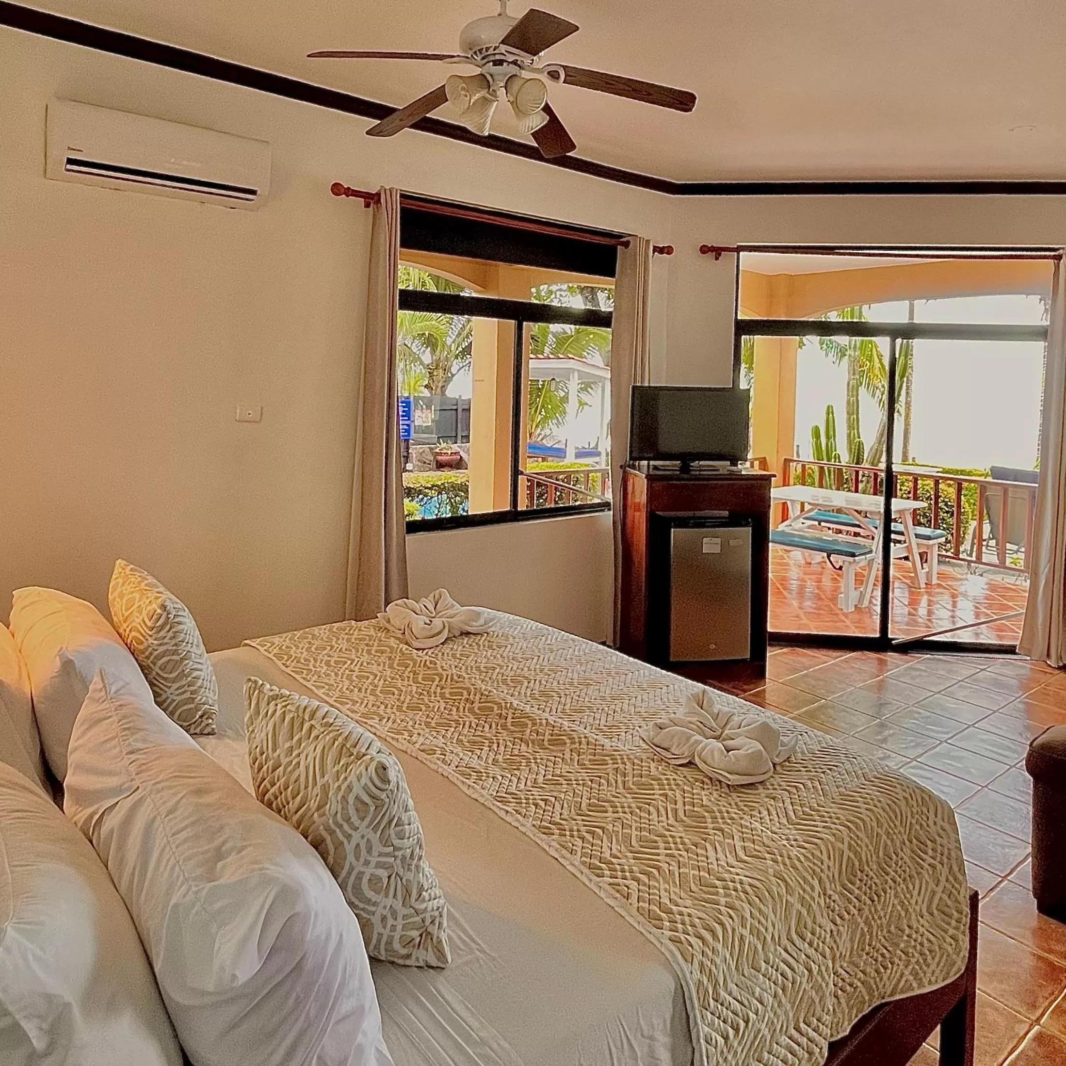 Property building, Bed in The Backyard Beachfront Hotel