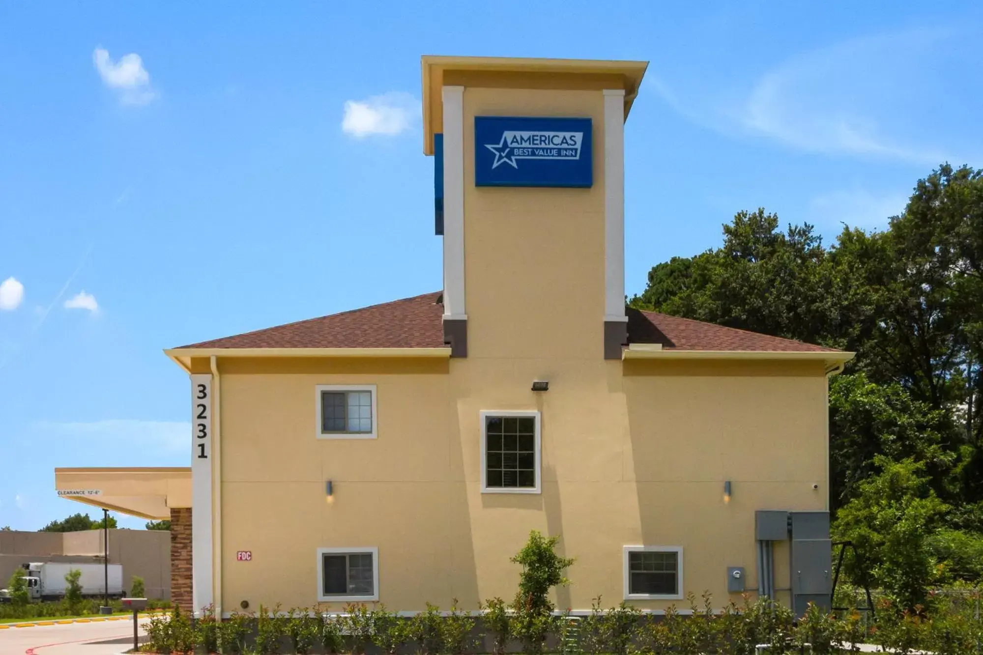 Property Building in Americas Best Value Inn- Aldine Westfield