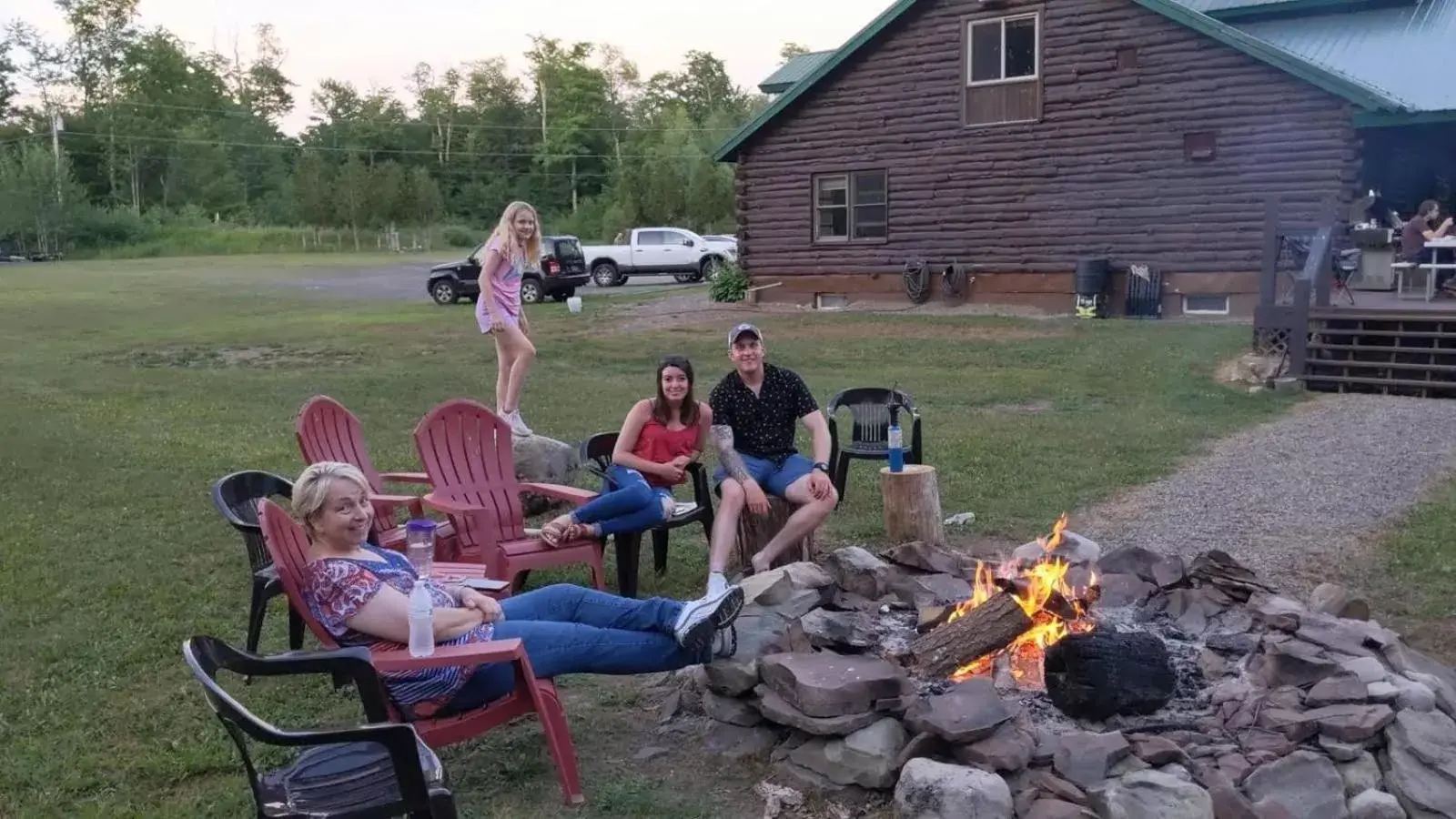 Family in Tug Hill Resort