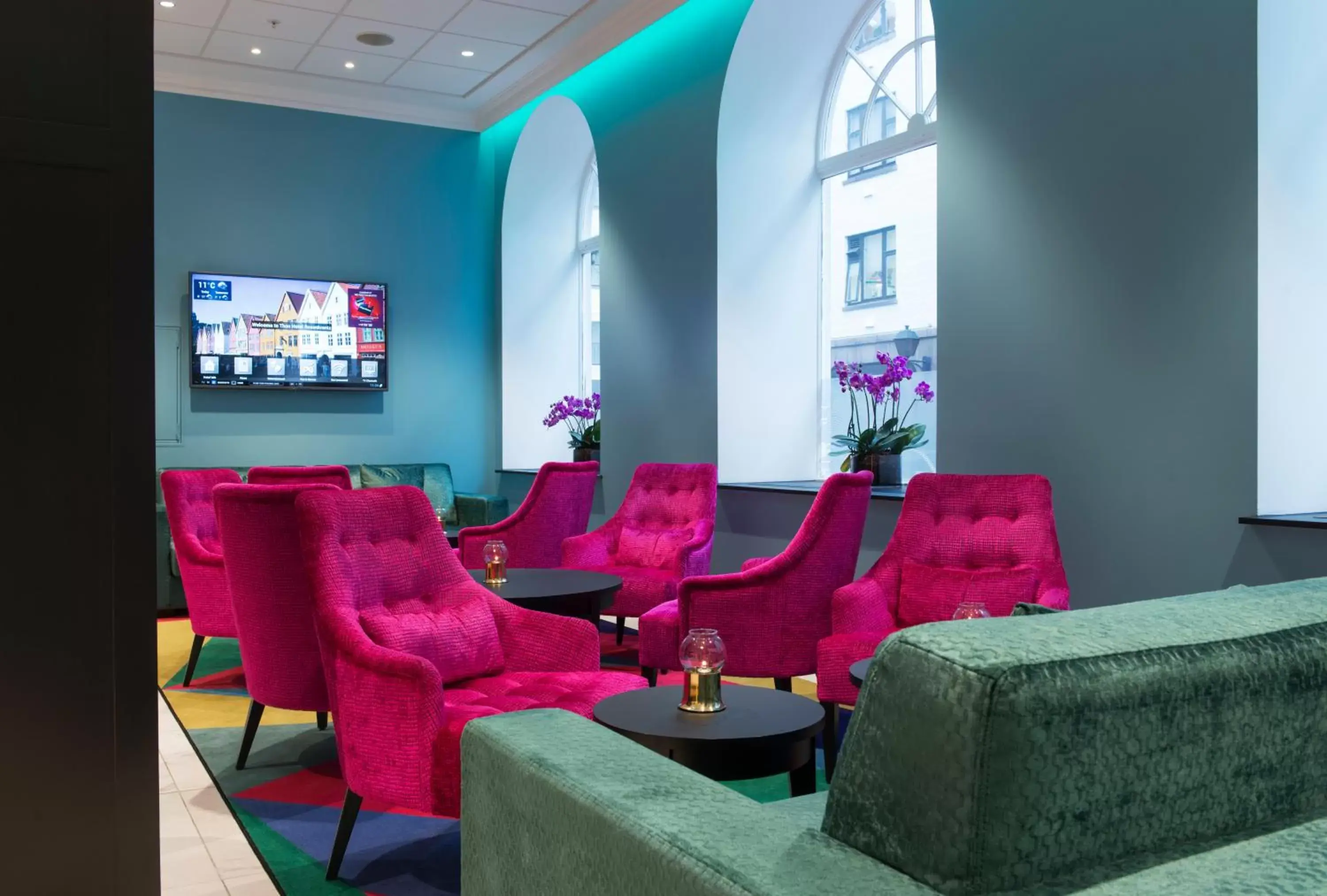 Lobby or reception, Seating Area in Thon Hotel Rosenkrantz Bergen