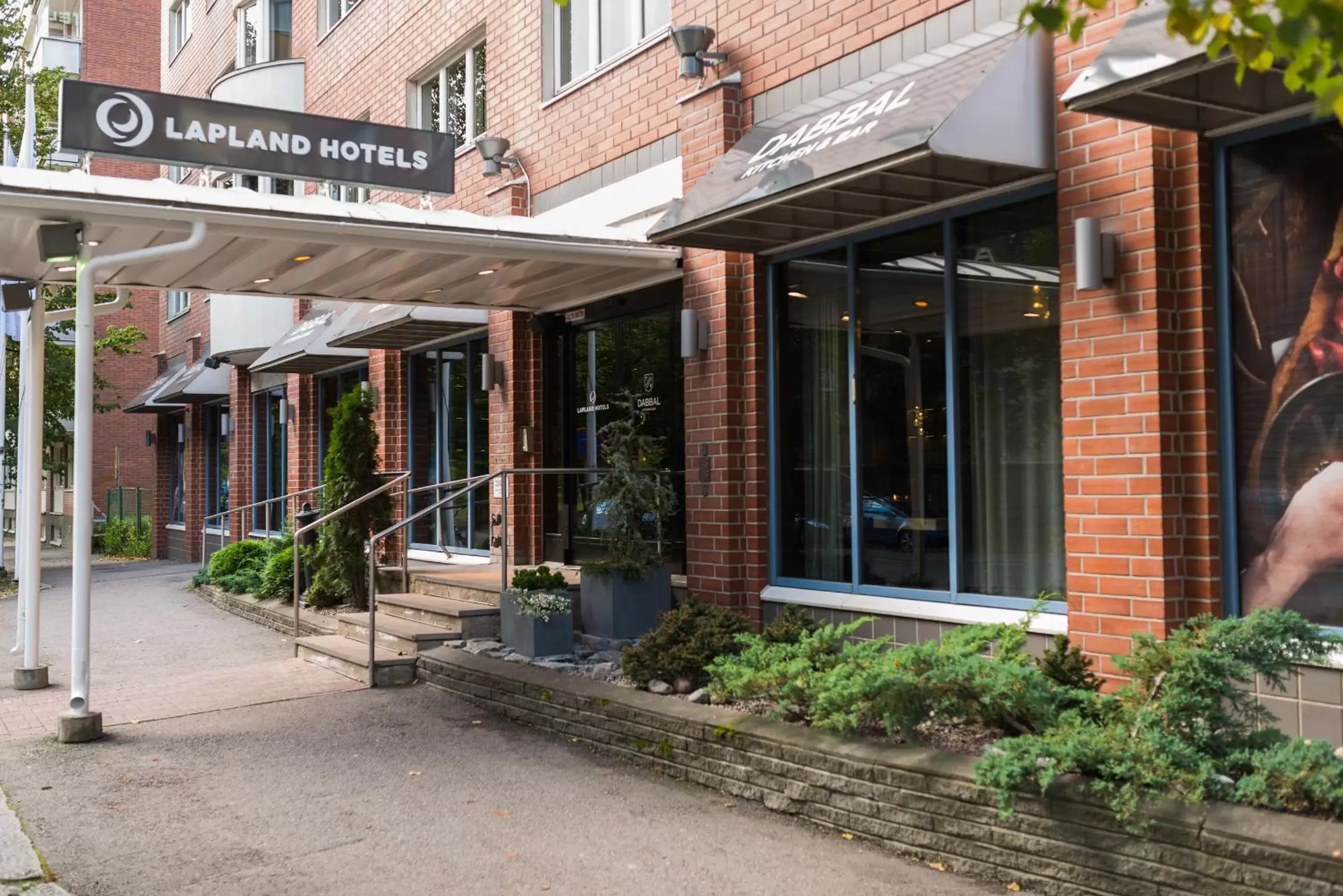 Facade/entrance in Lapland Hotels Tampere