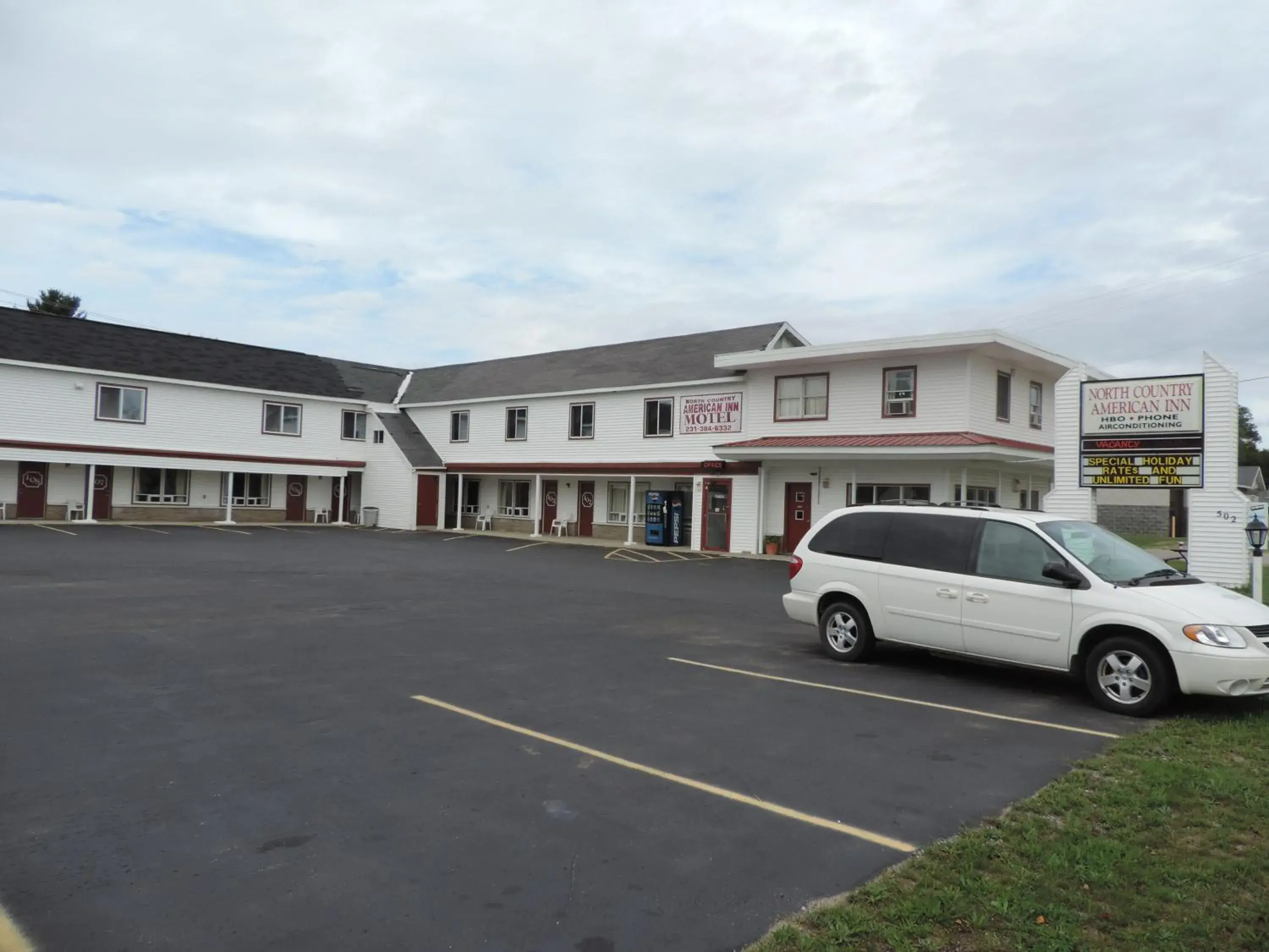 Property Building in North Country American Inn