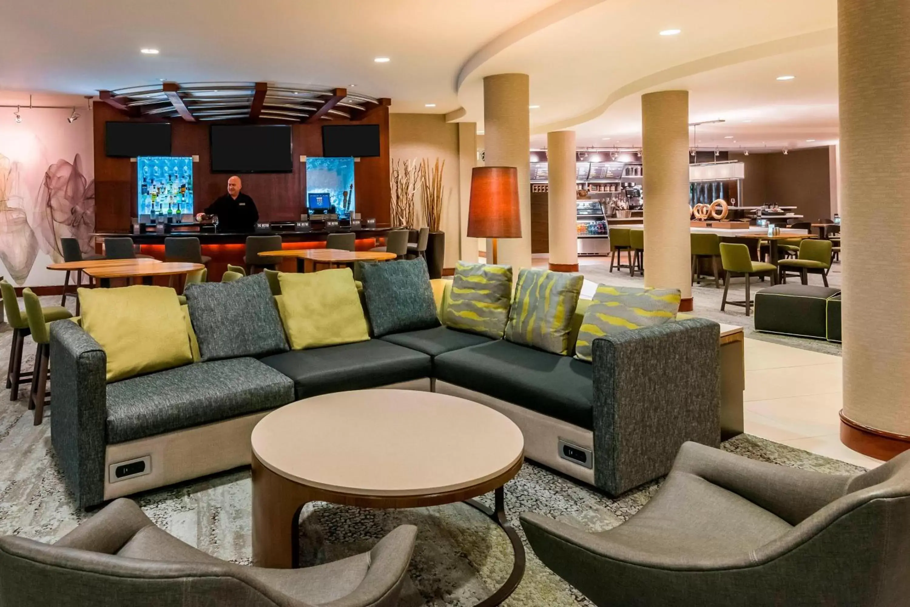 Lobby or reception in Courtyard Fort Myers at I-75 and Gulf Coast Town Center