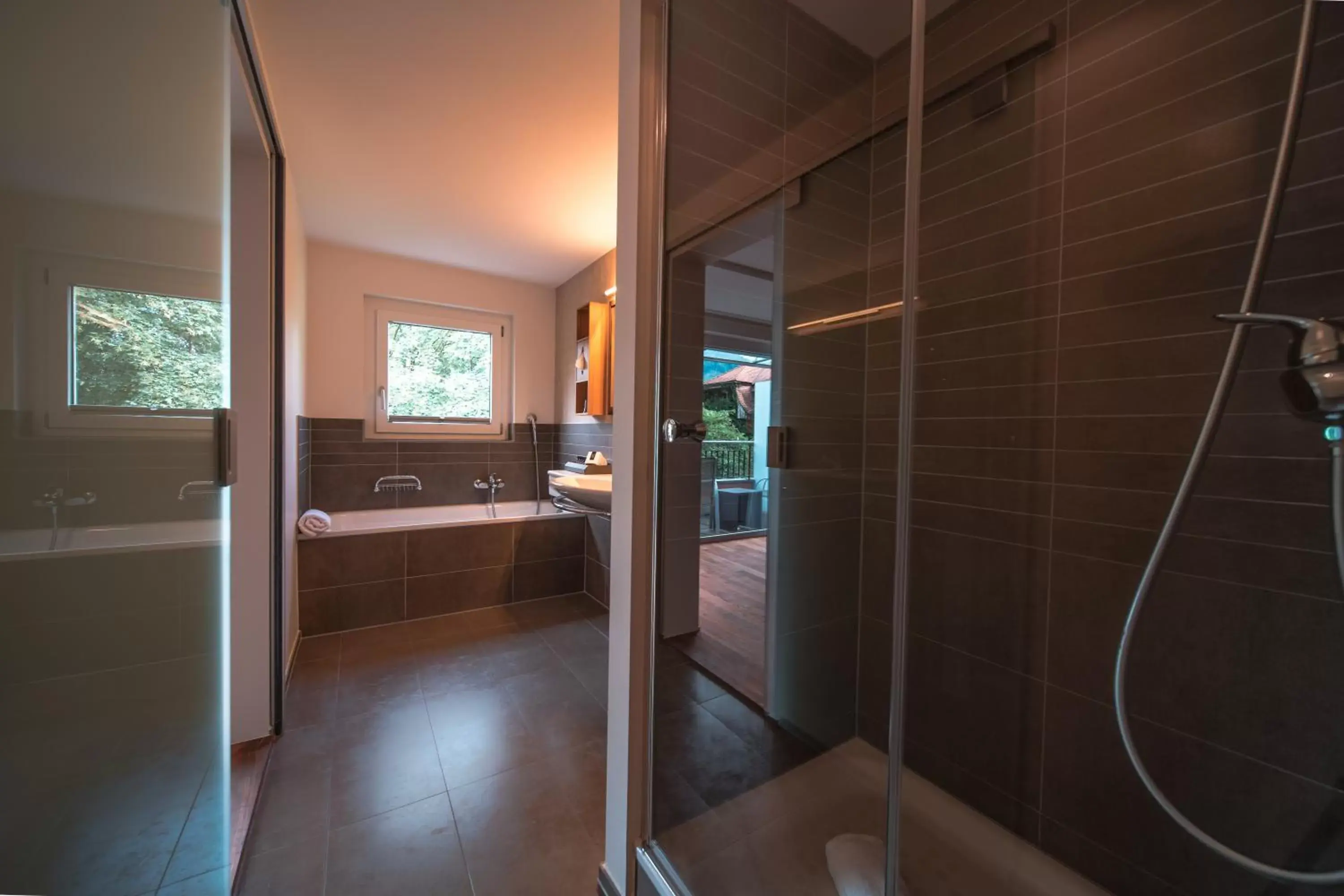 Shower, Bathroom in Hotel Royal St Georges Interlaken MGallery Collection