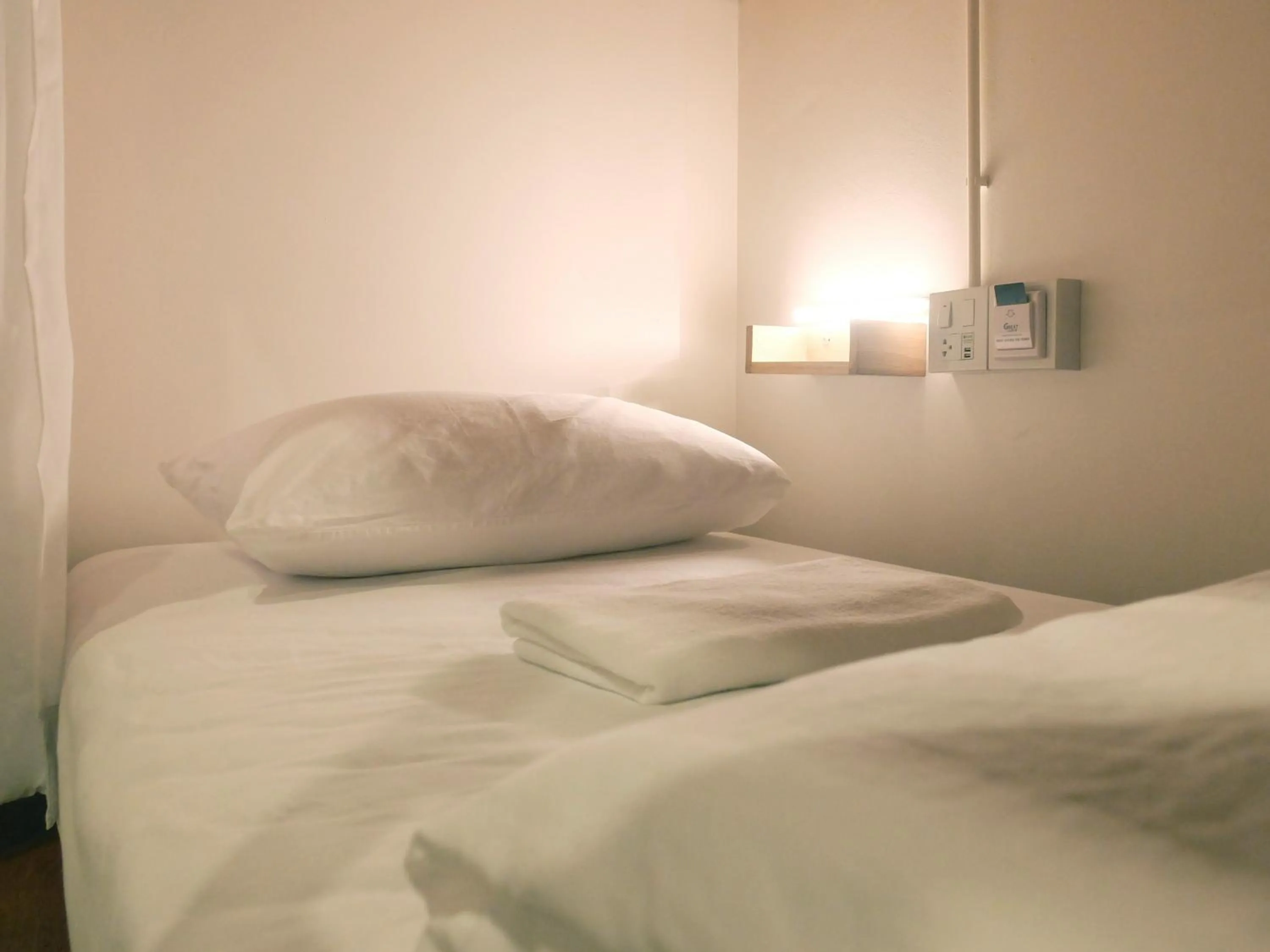 Bed in Monomer Hostel Bangkok