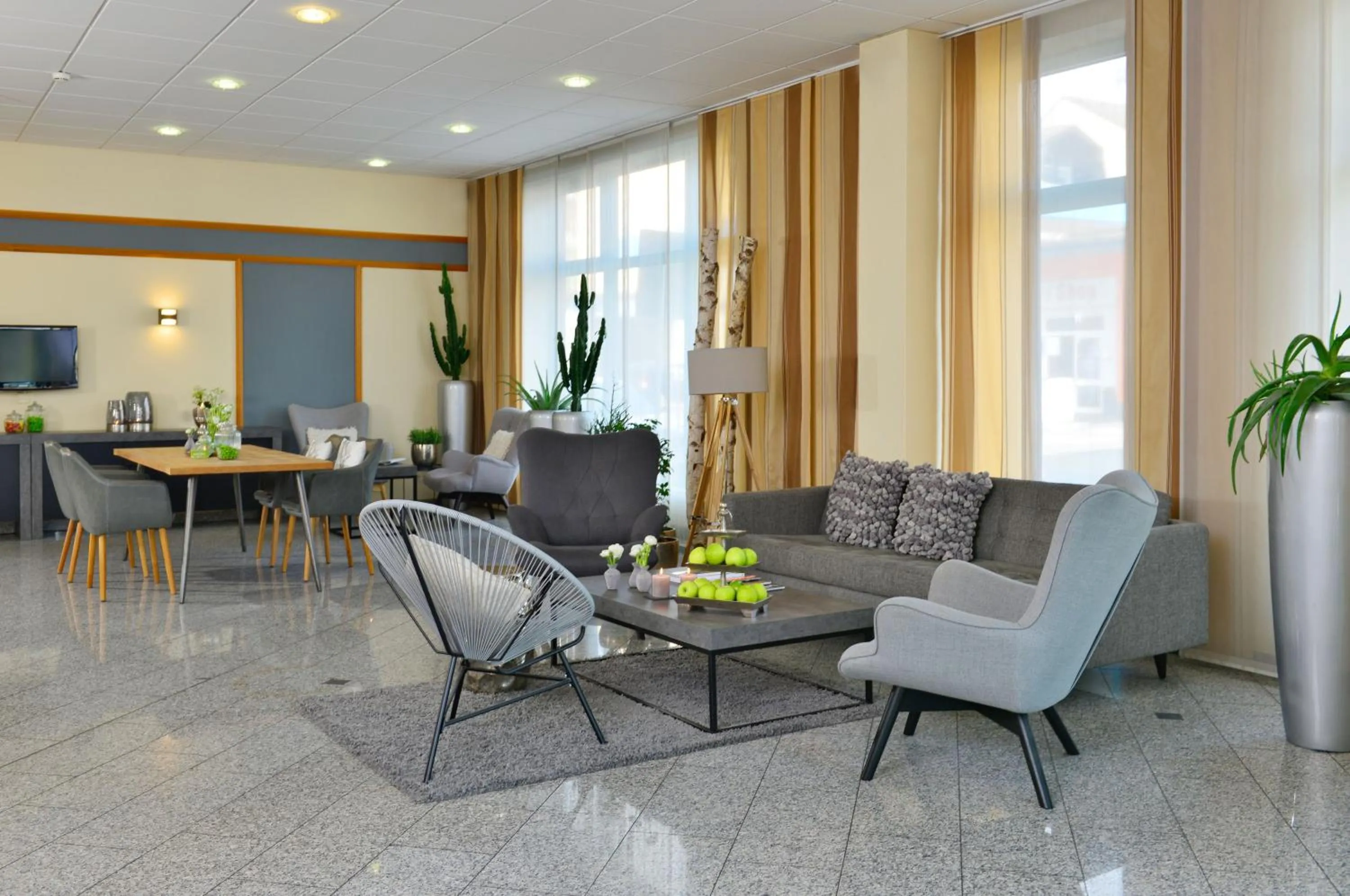 Lobby or reception in Hotel Residenz Oberhausen