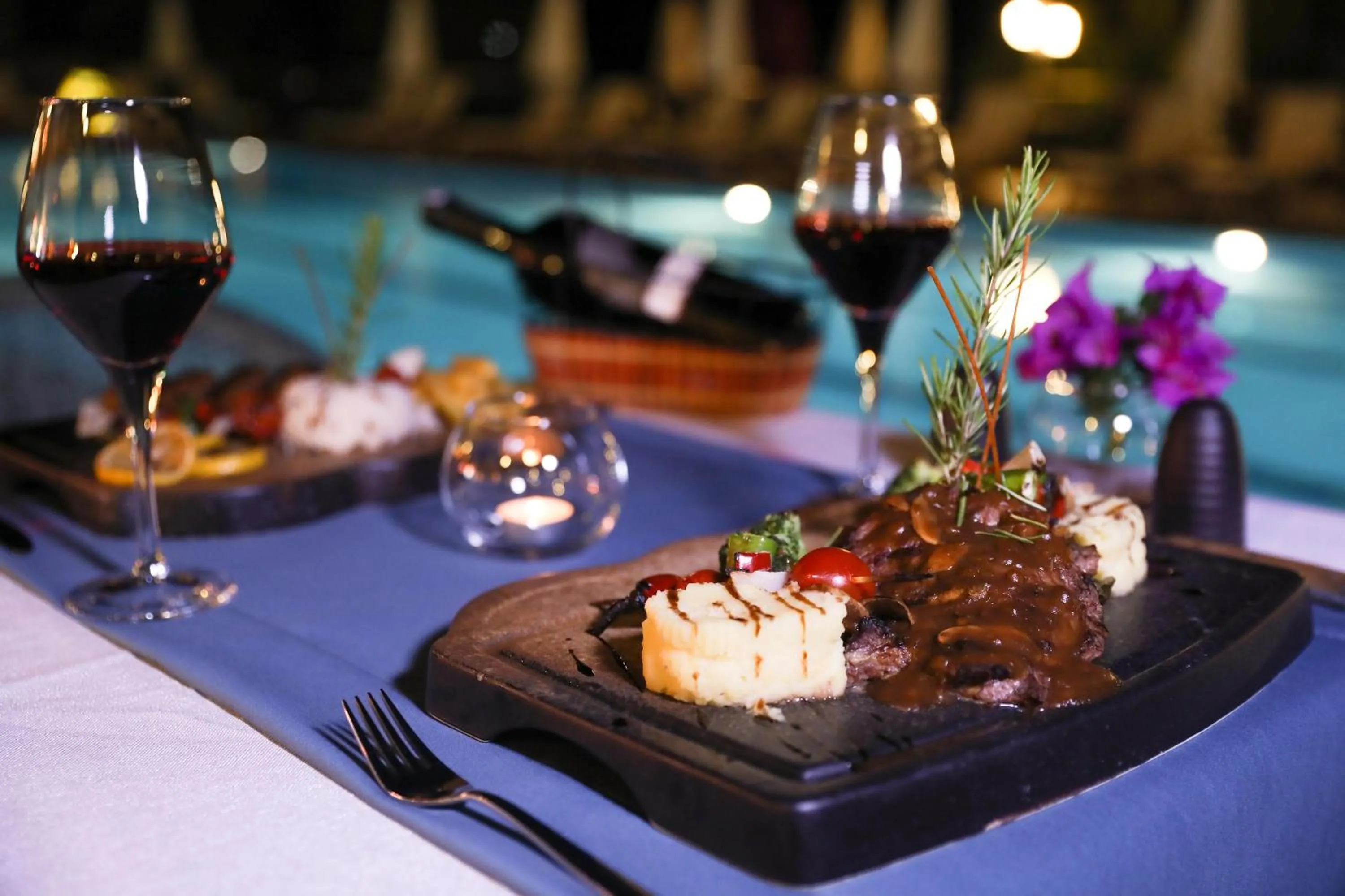 Food and drinks in Happy Hotel Kalkan