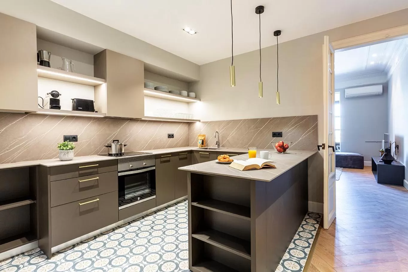 Kitchen or kitchenette in Weflating City Center