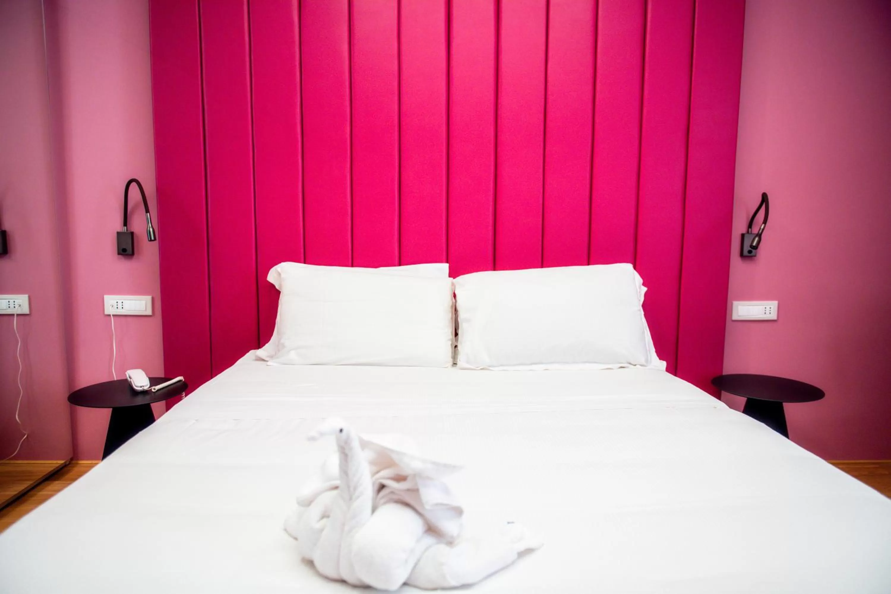 Bed in Boutique Centrale Palace Hotel