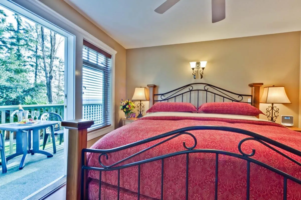 Bed in Bonniebrook Lodge