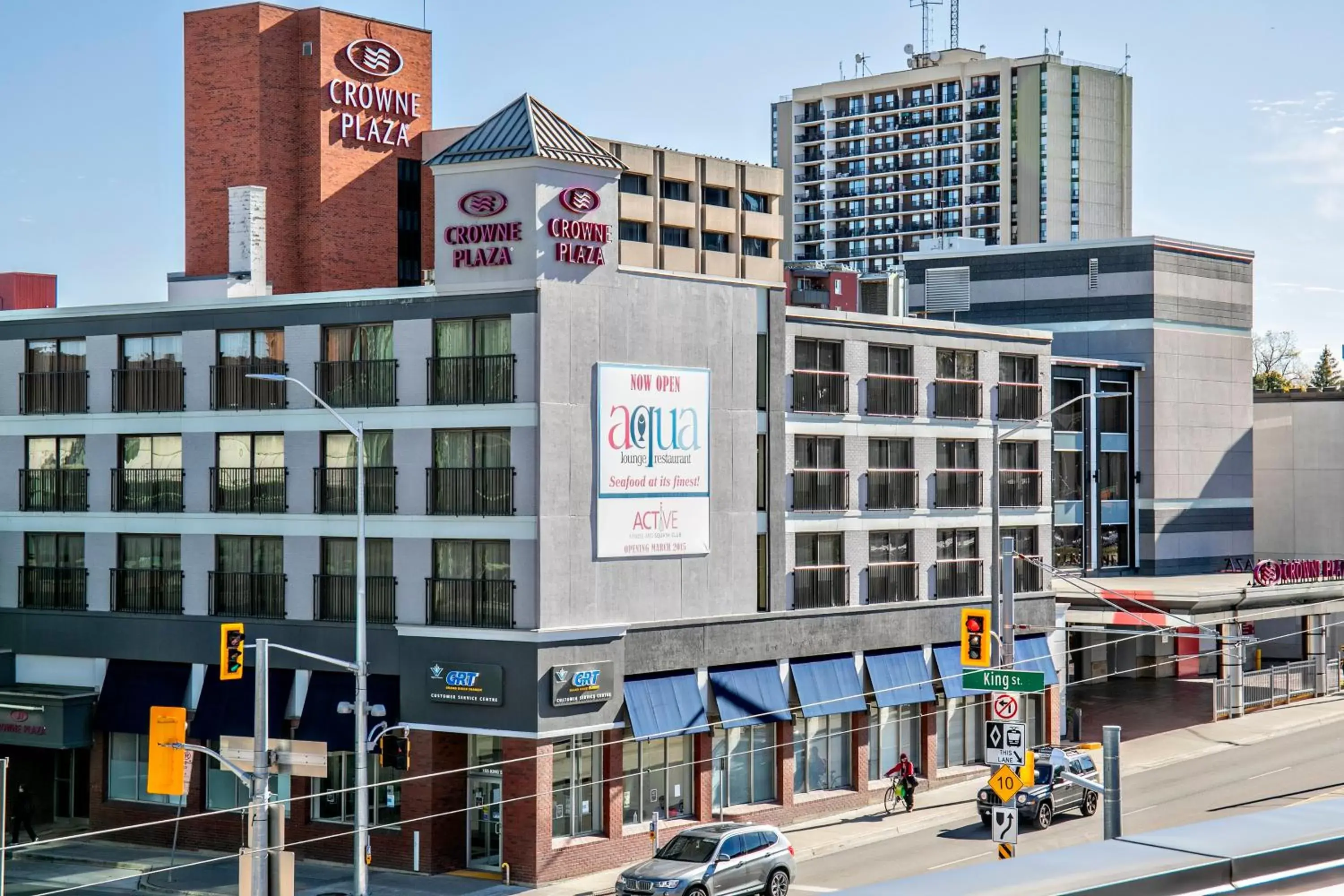 Property building in Crowne Plaza Kitchener-Waterloo, an IHG Hotel