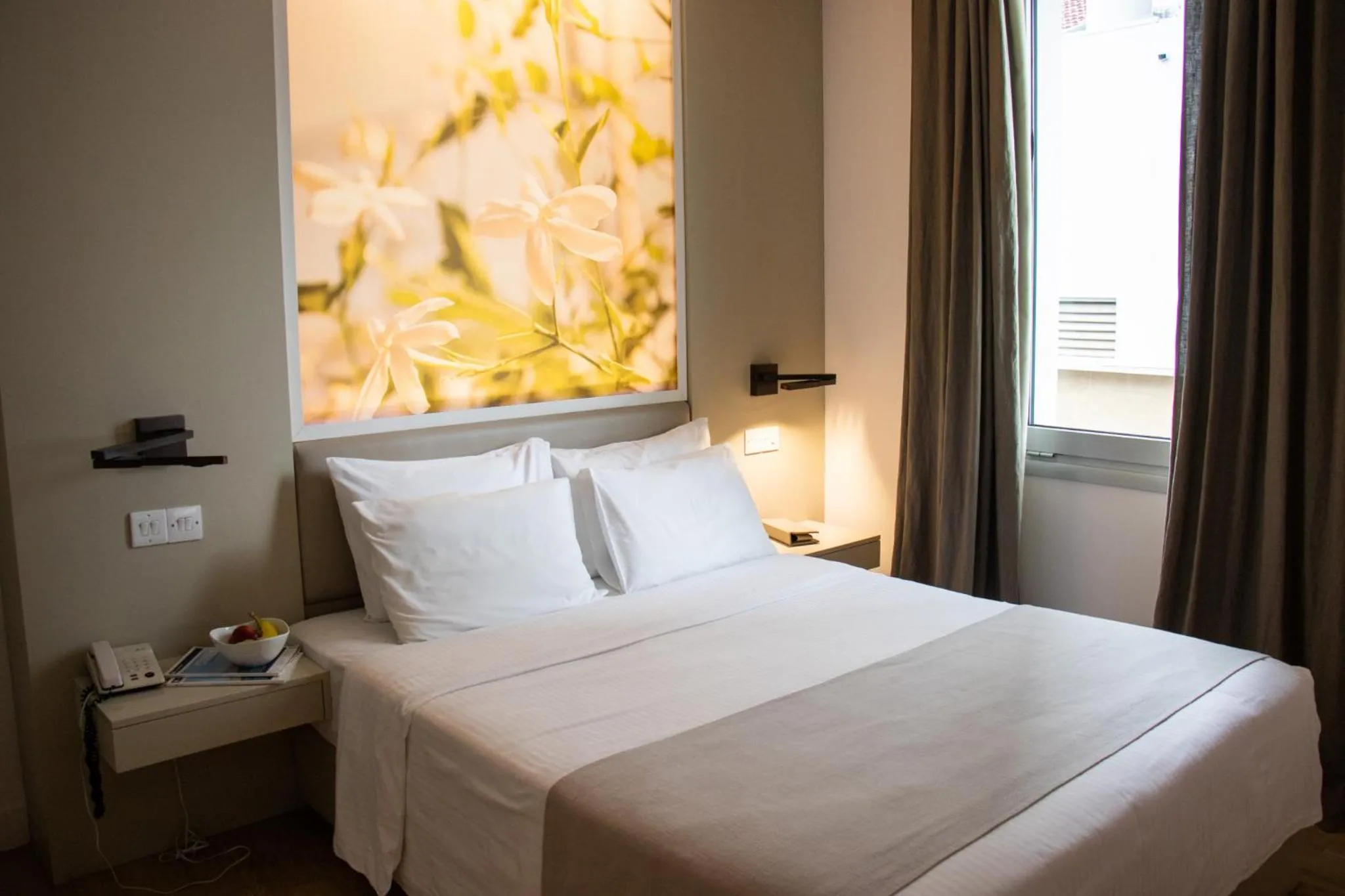 Bedroom, Bed in The Classic Hotel Nicosia - Handwritten Collection