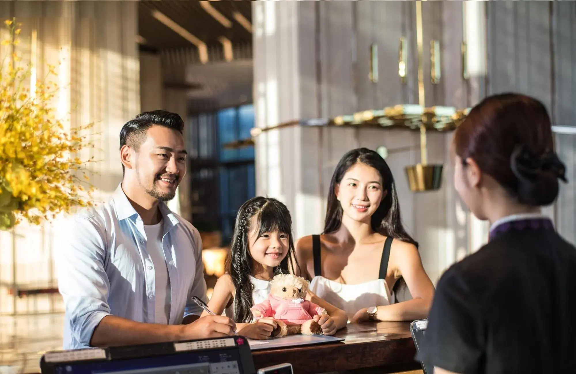 Family in Wyndham Sanya Bay