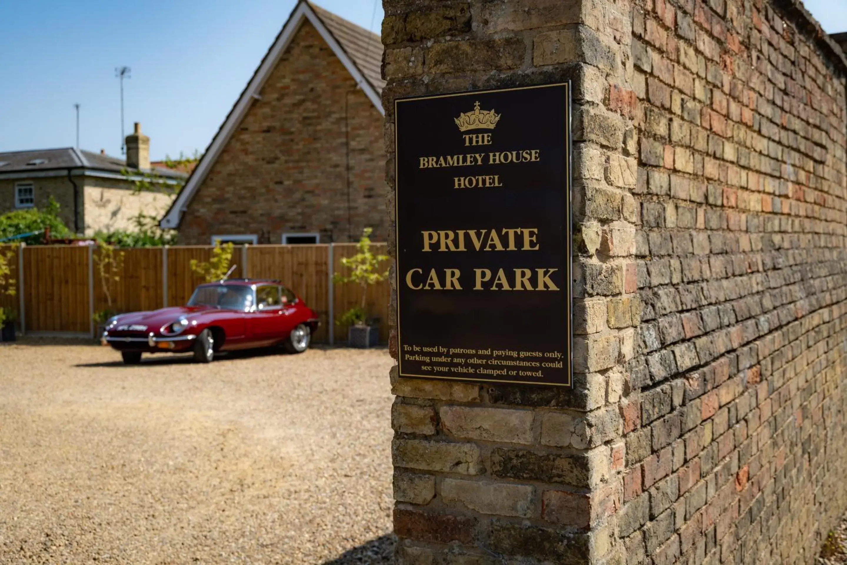 Property building in The Bramley House Hotel