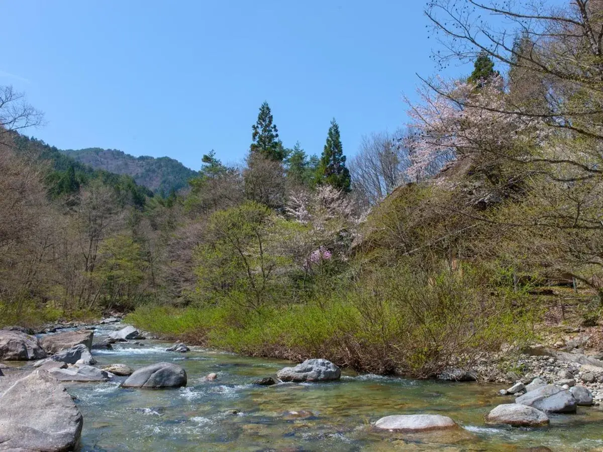 Natural Landscape in Wanosato Ryokan