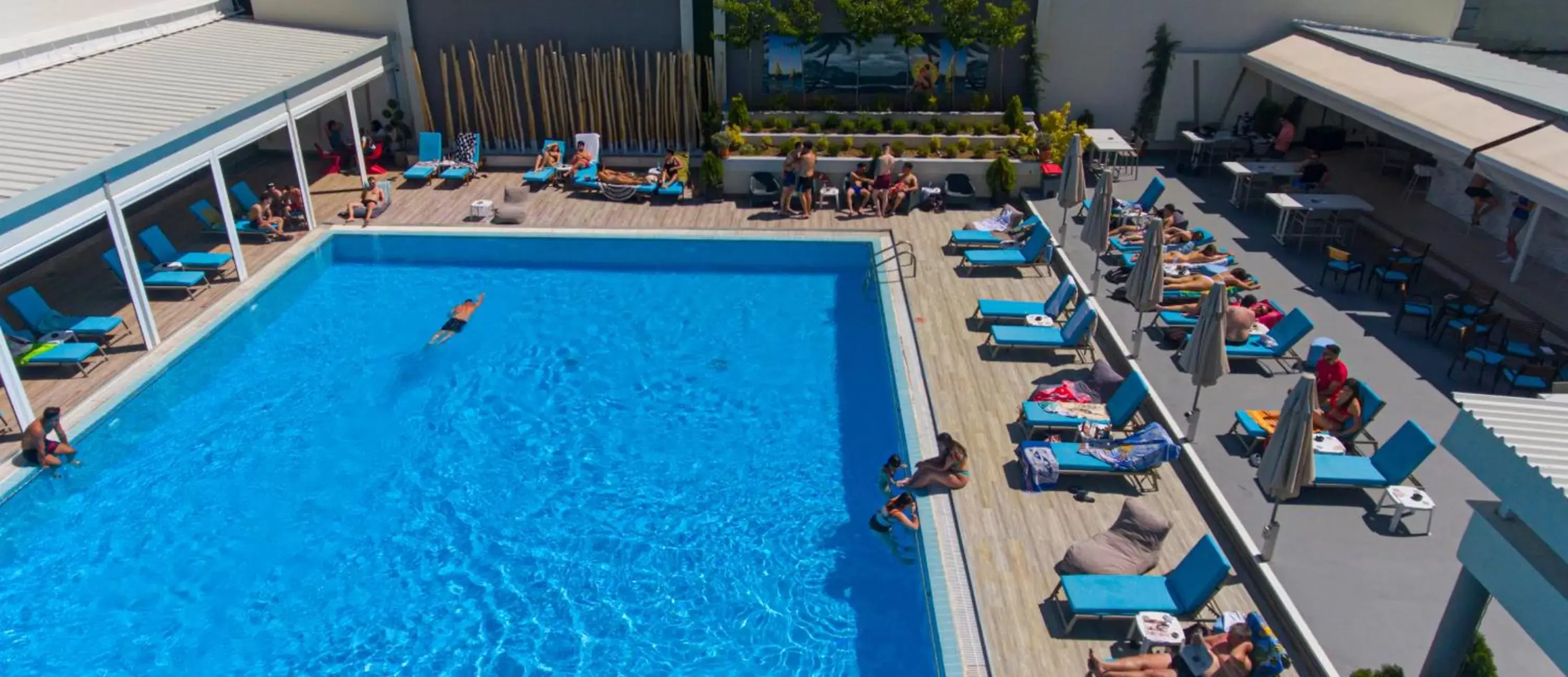 Swimming pool, Pool View in Hotel Pantelidis