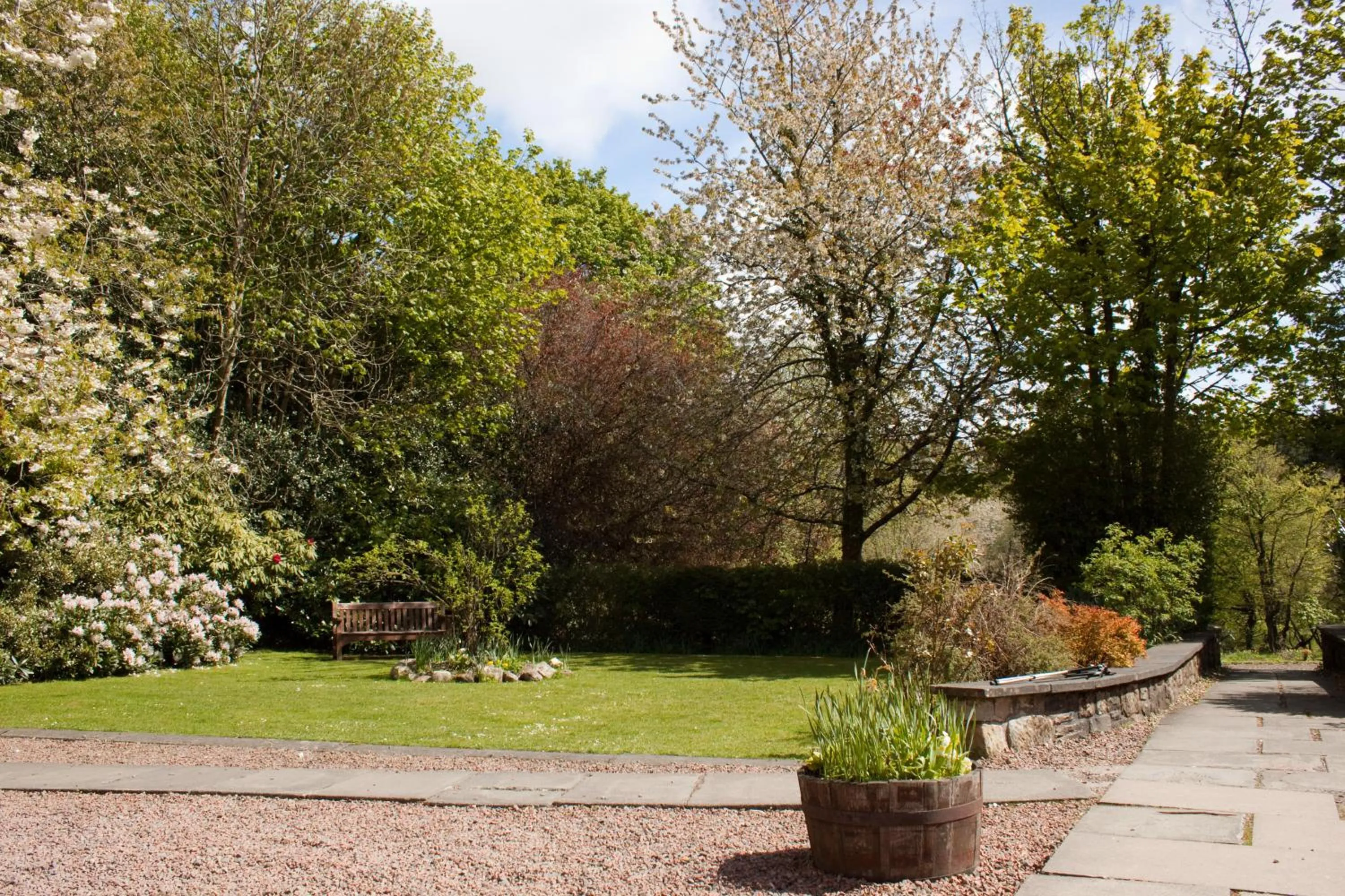 Garden in Bankton House