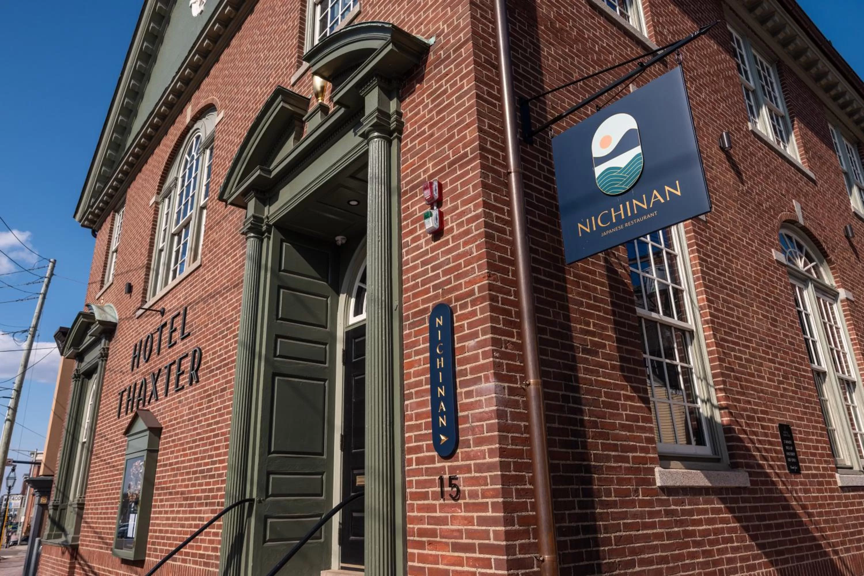 Property logo or sign in Hotel Thaxter