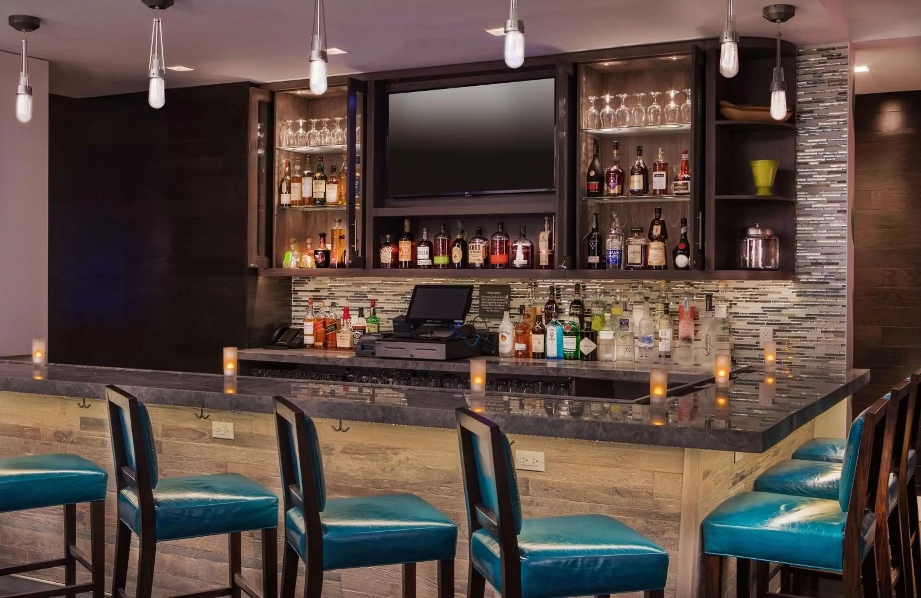 Lounge or bar, Lounge/Bar in Hilton Garden Inn NYC Financial Center/Manhattan Downtown