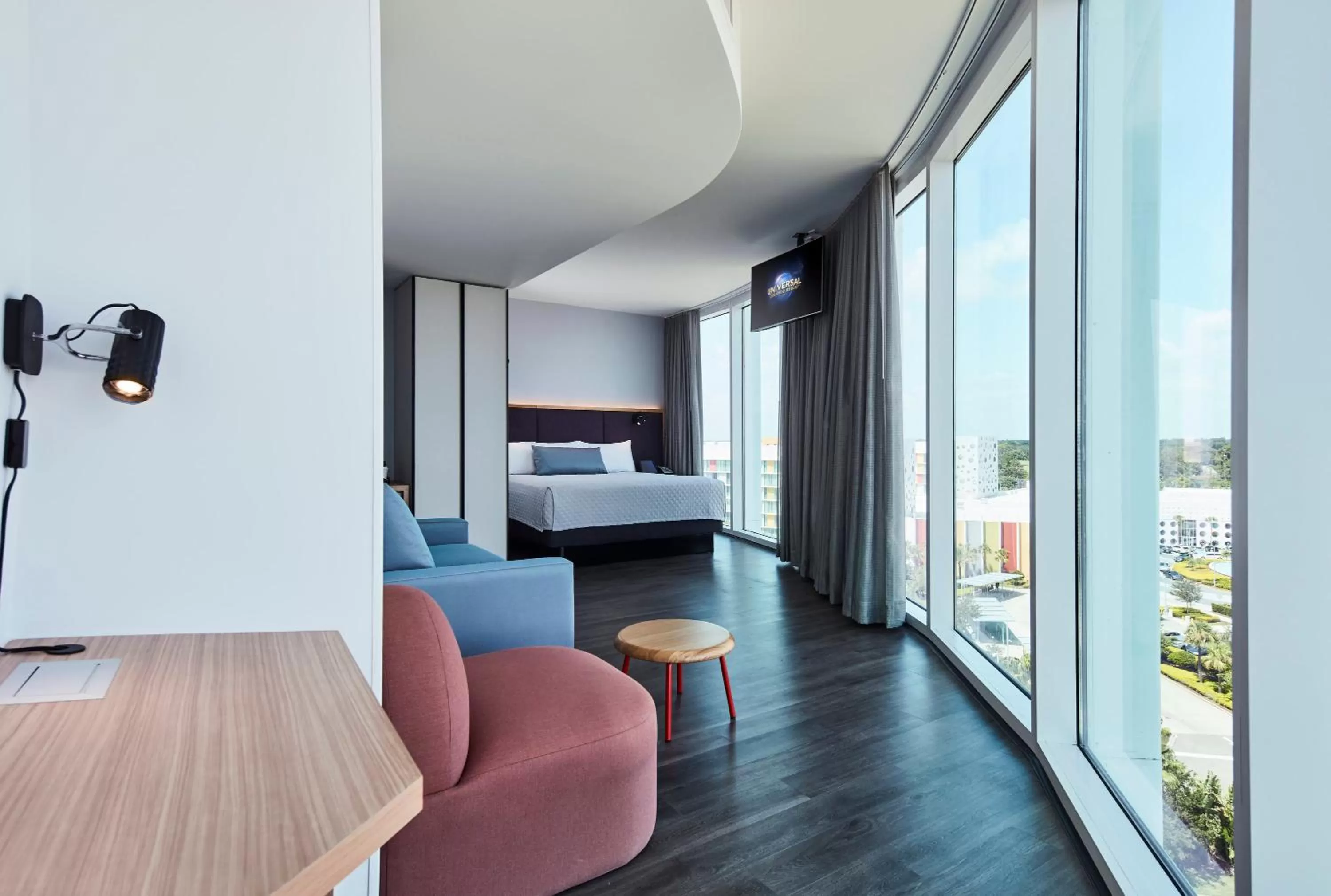 Photo of the whole room, Bed in Universal's Aventura Hotel