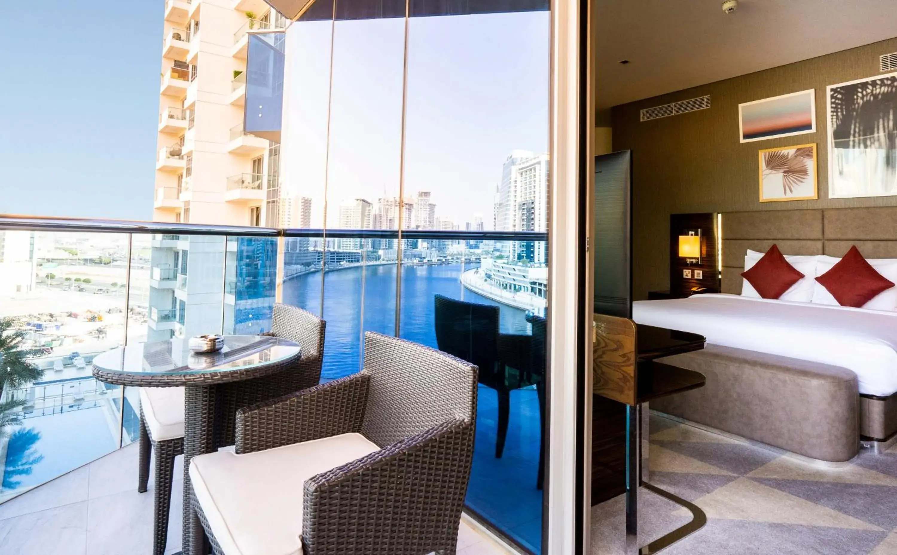 Patio in Hyde Hotel Dubai