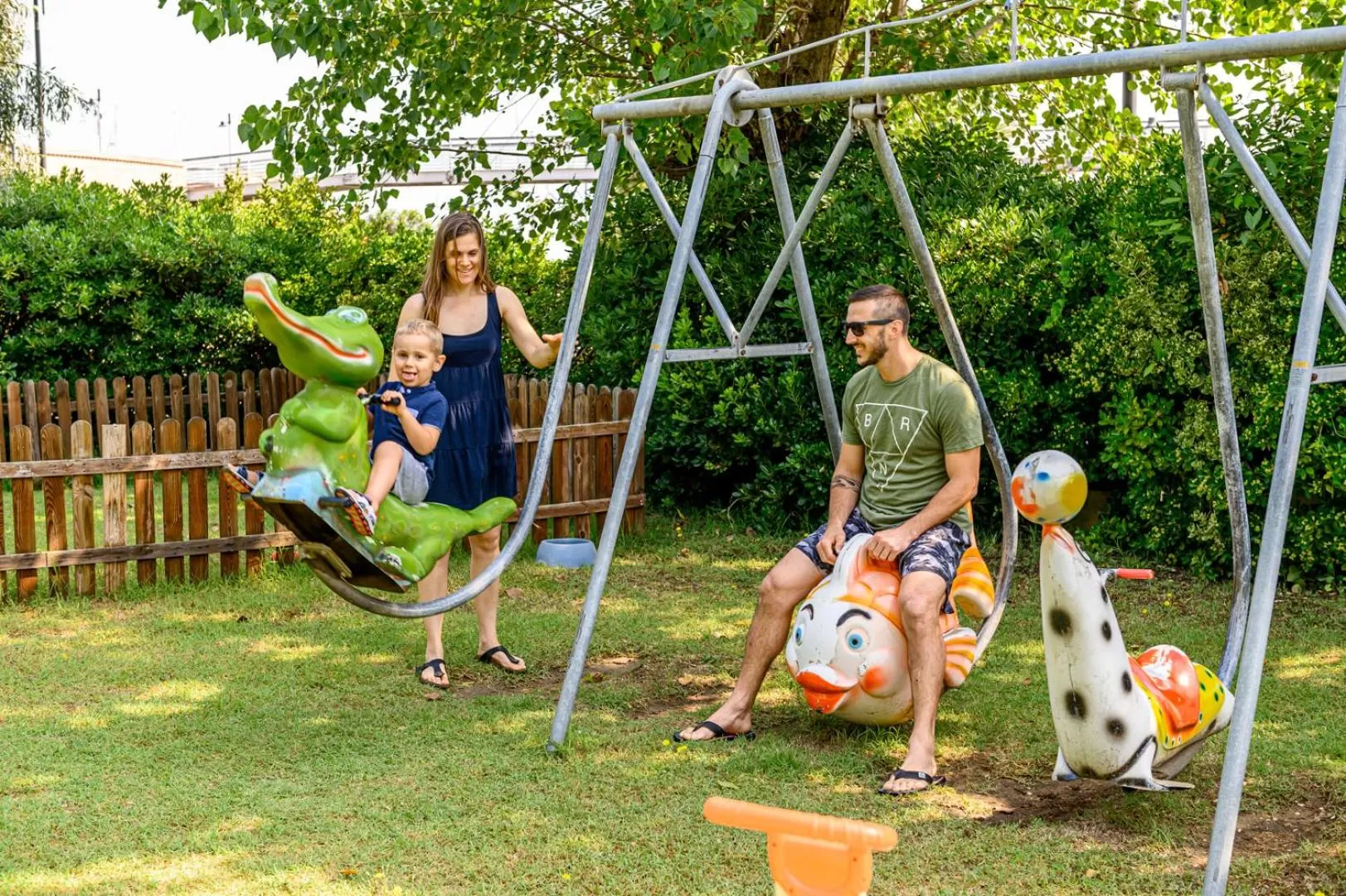 Children play ground in Hotel St Gregory Park