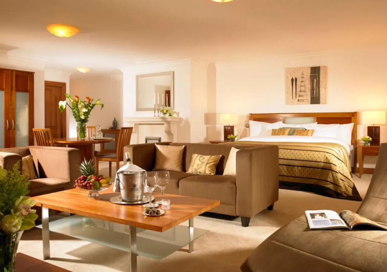 Seating area in Garryvoe Hotel