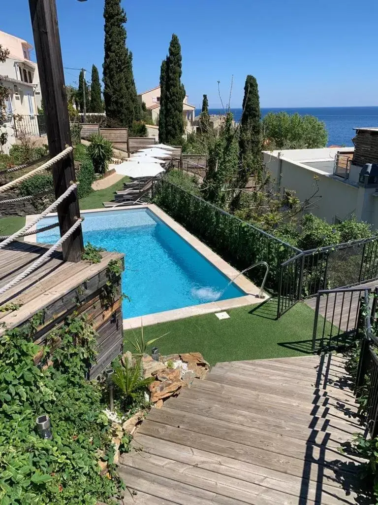 Swimming pool, Pool View in Hôtel Calavita Rooftop & Spa