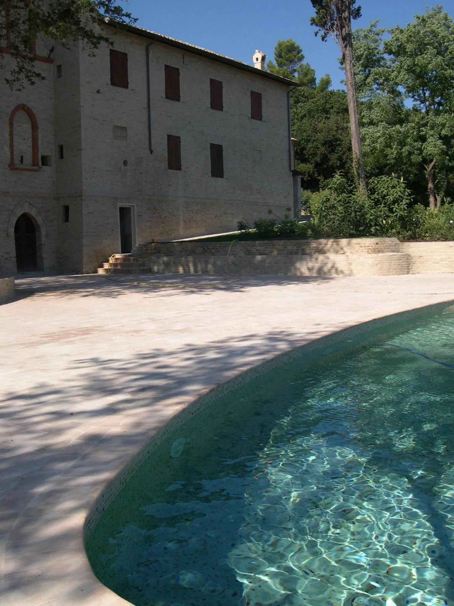 Swimming pool in Castello Montegiove