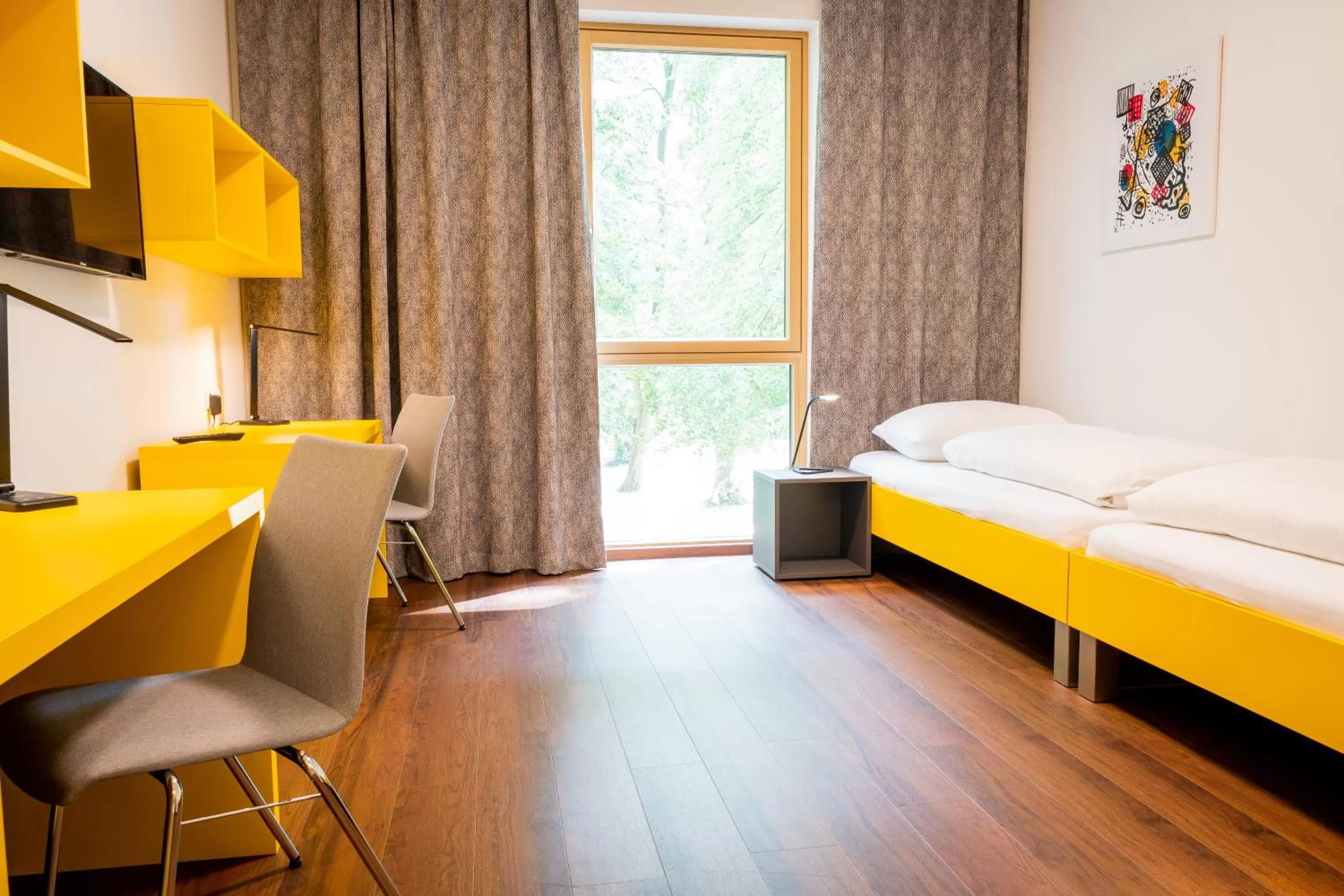 Photo of the whole room, Bed in Schloss Haindorf