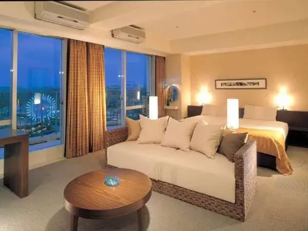 Photo of the whole room in The Beach Tower Okinawa Hotel