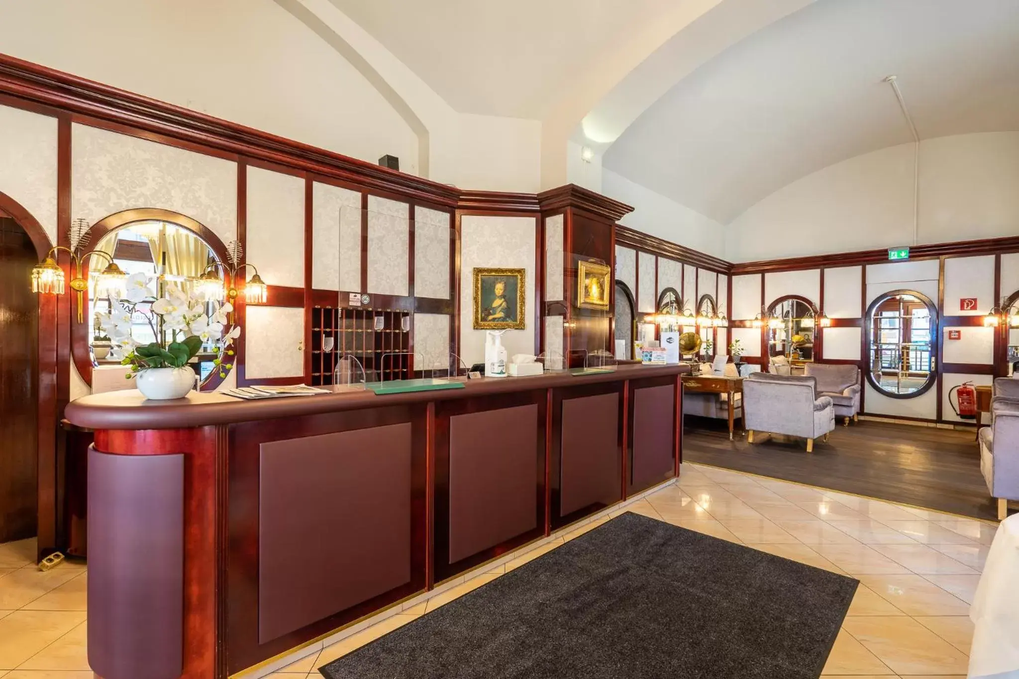Lobby or reception, Lobby/Reception in Hotel Am Schubertring