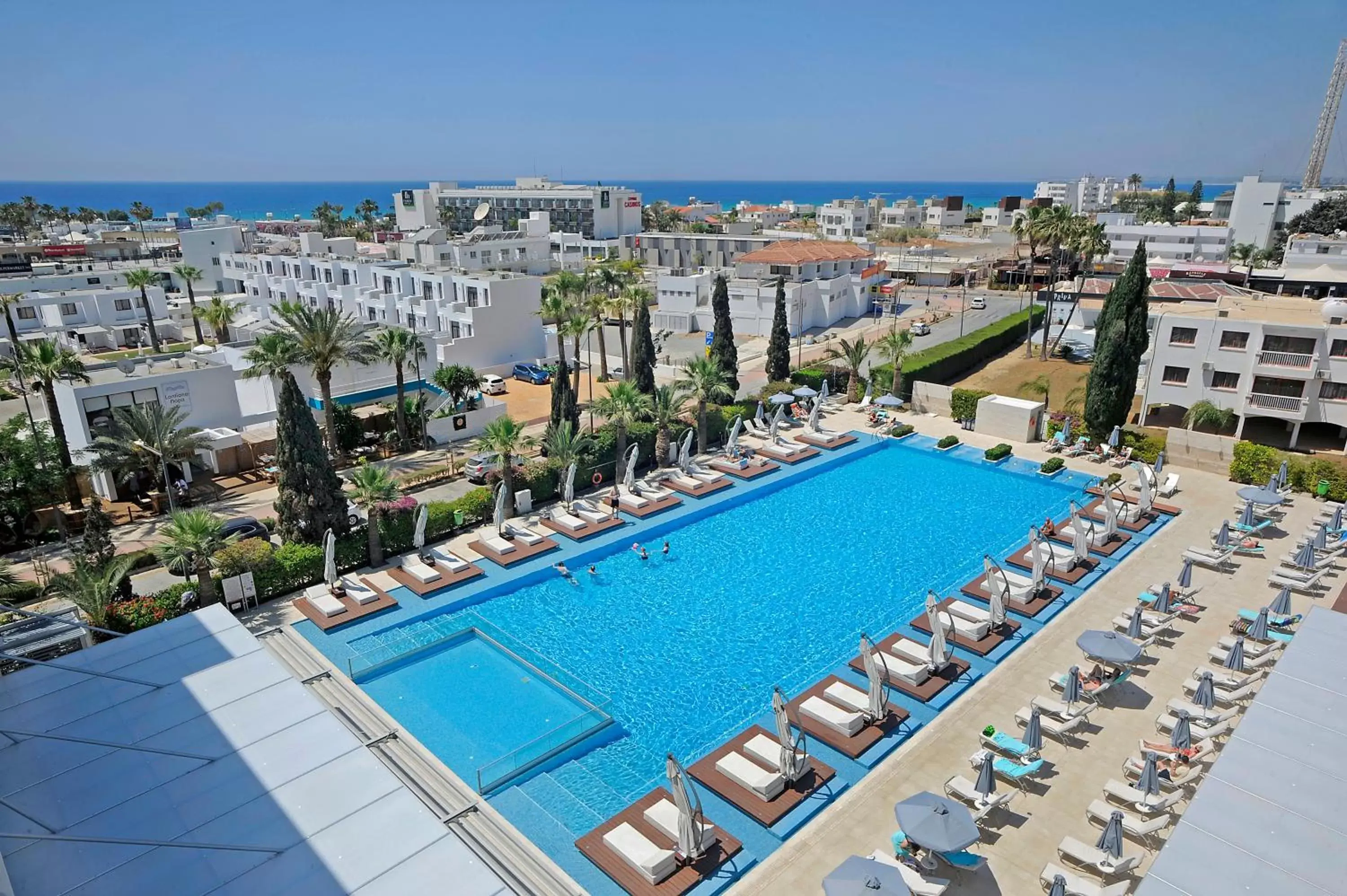 Pool View in Nestor Hotel