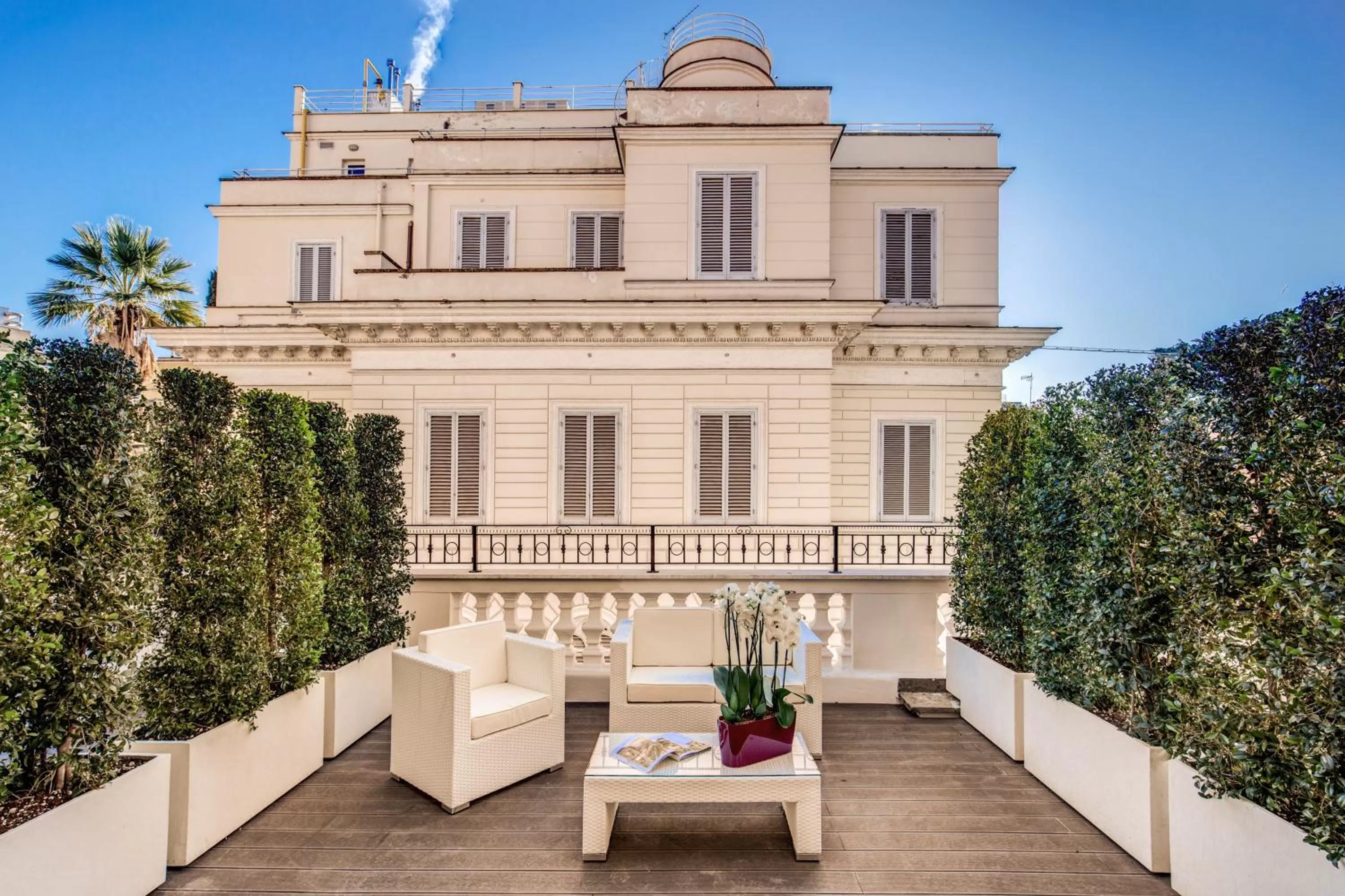 Decorative detail in The Liberty Boutique Hotel