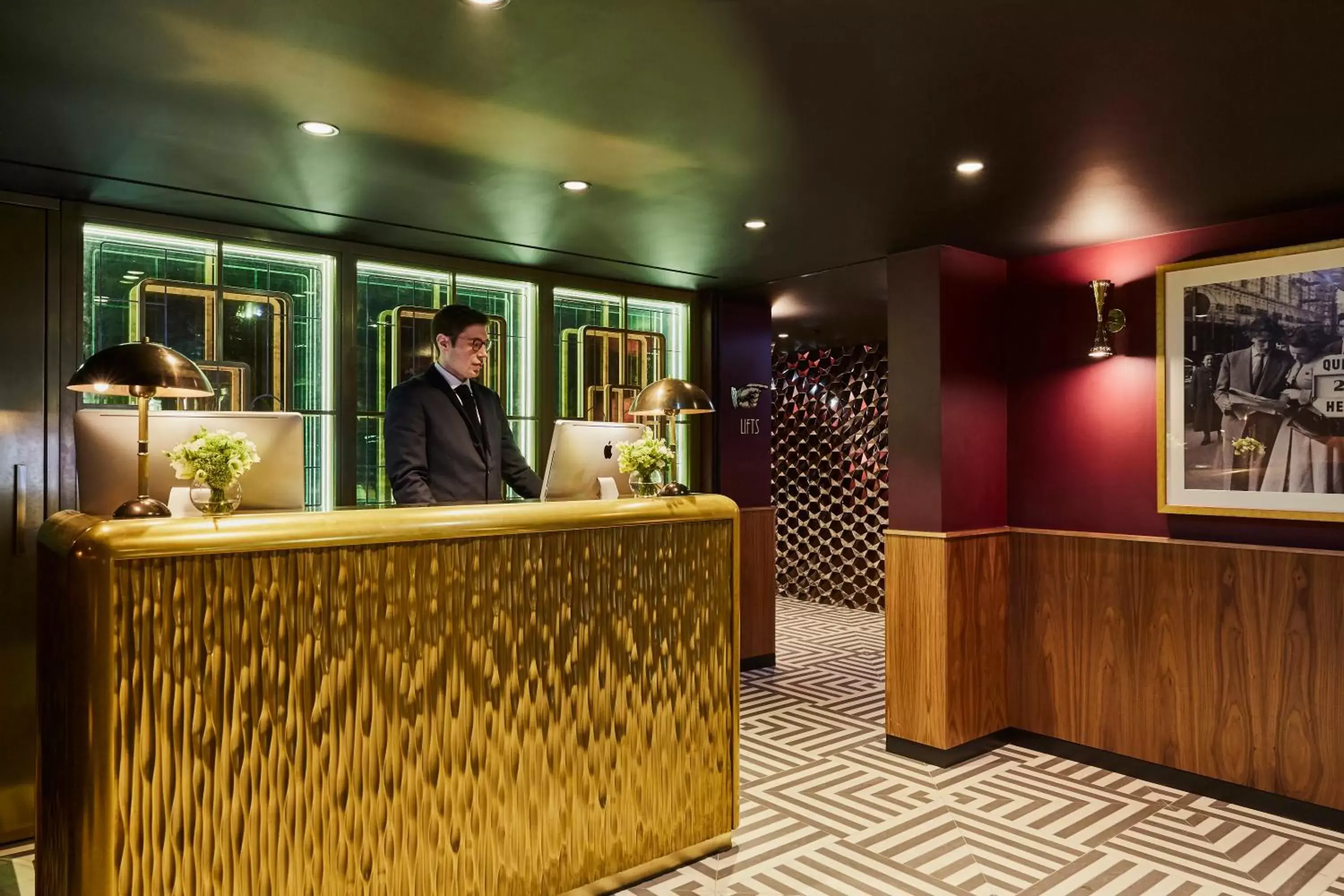 Property building, Lobby/Reception in Hotel Indigo London - 1 Leicester Square, an IHG Hotel