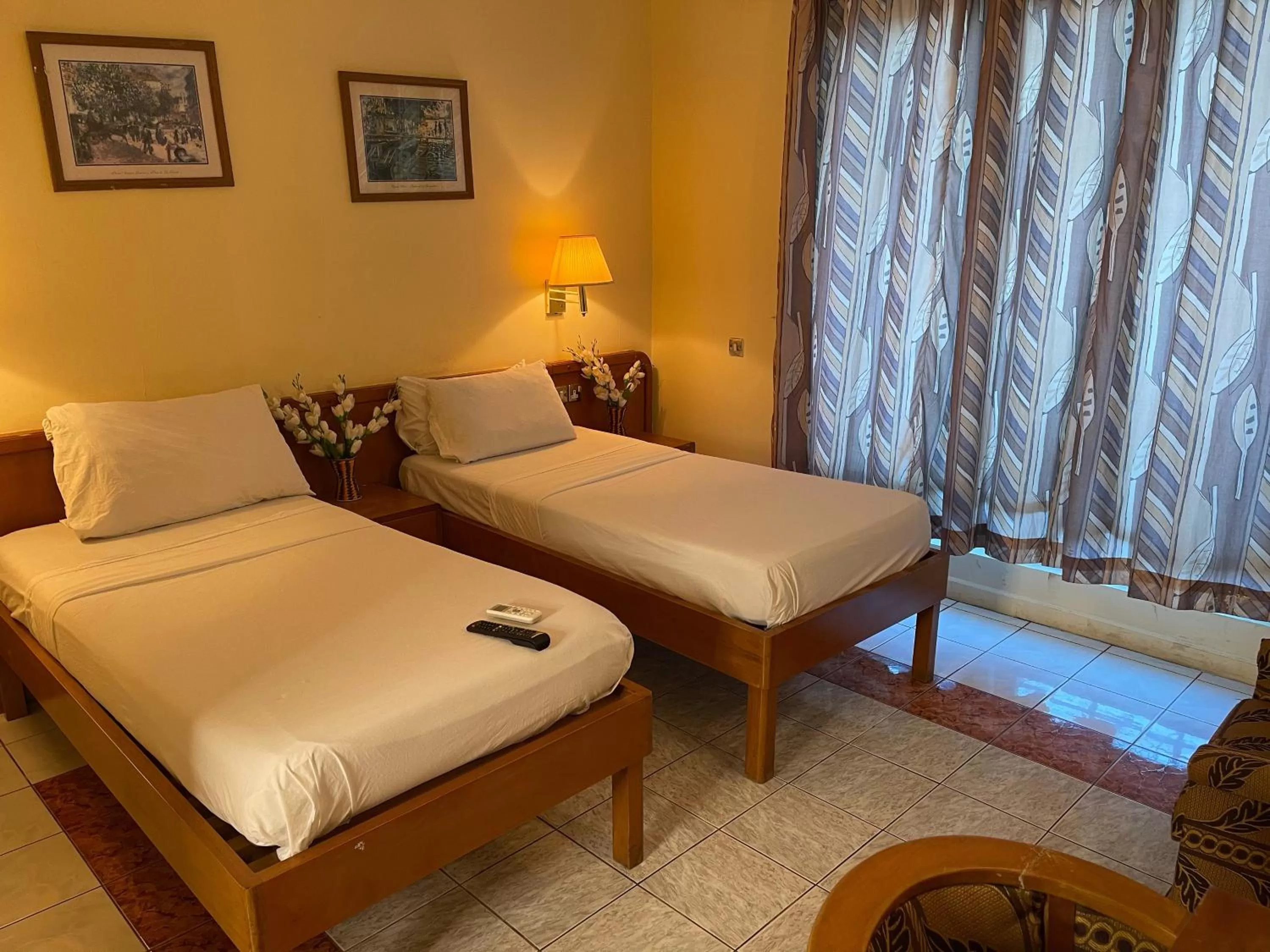 Bed in Maple Leaf Korean Hotel