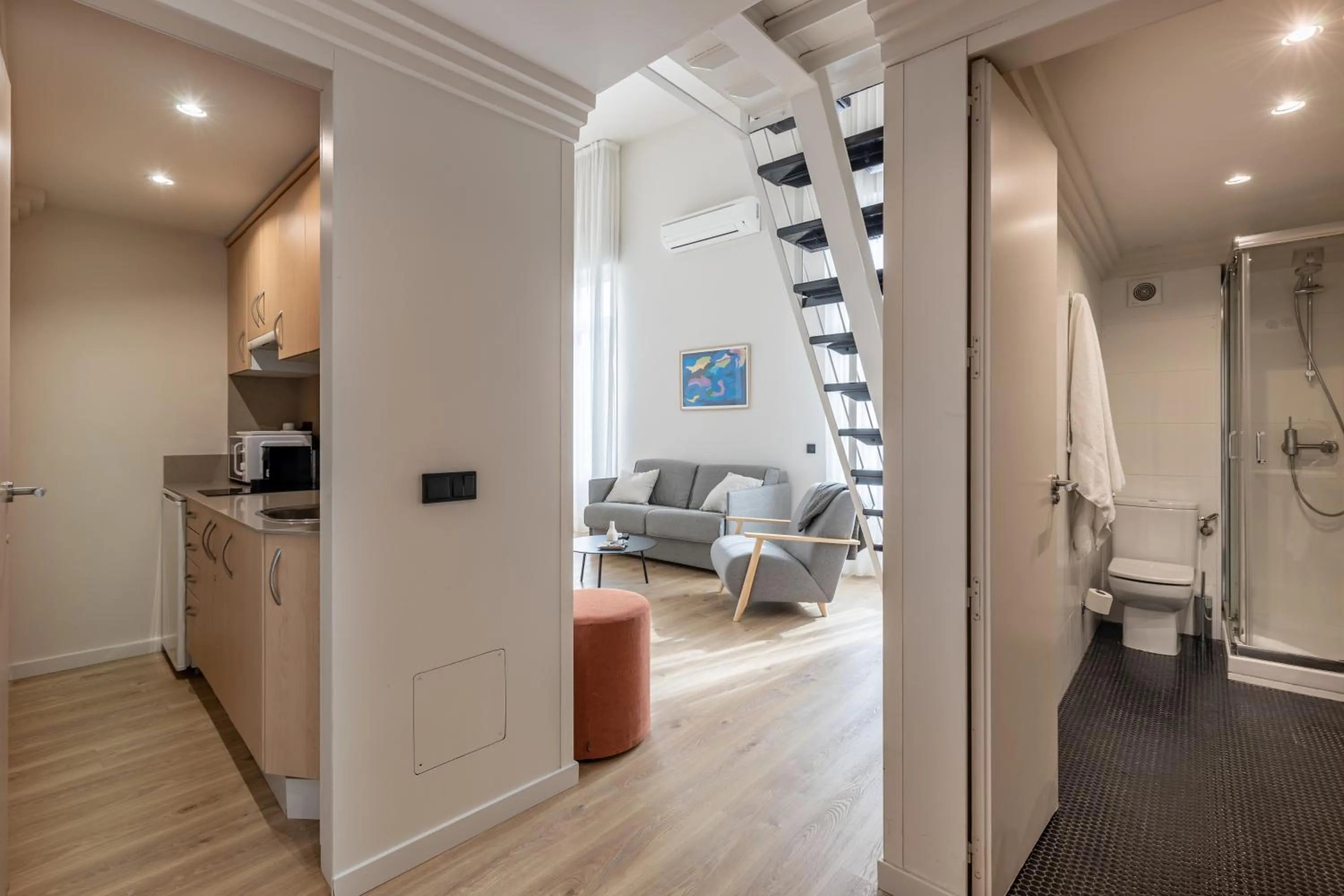 Kitchen or kitchenette in Líbere Madrid Palacio Real