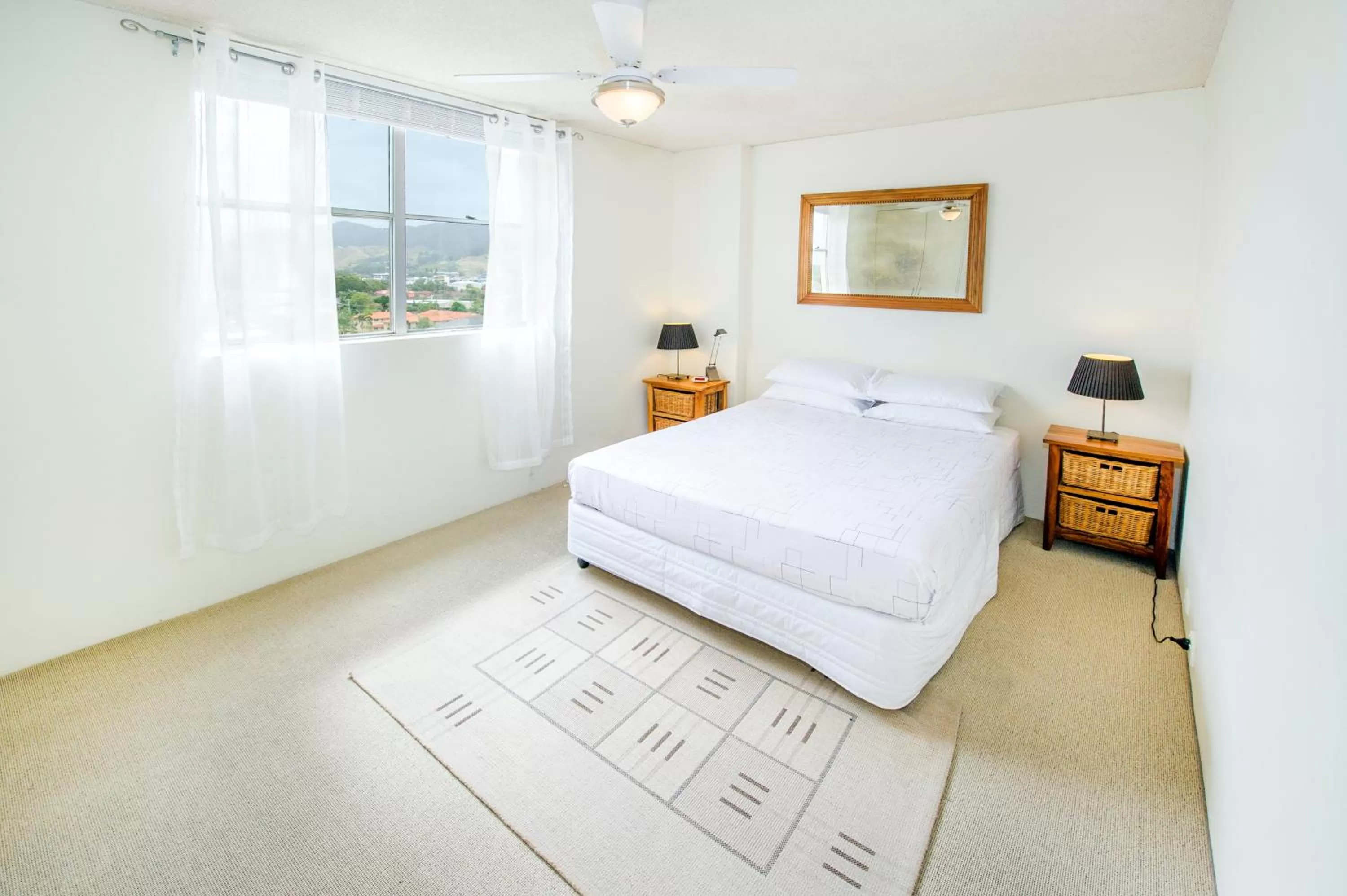 Bedroom, Bed in Tradewinds Apartments