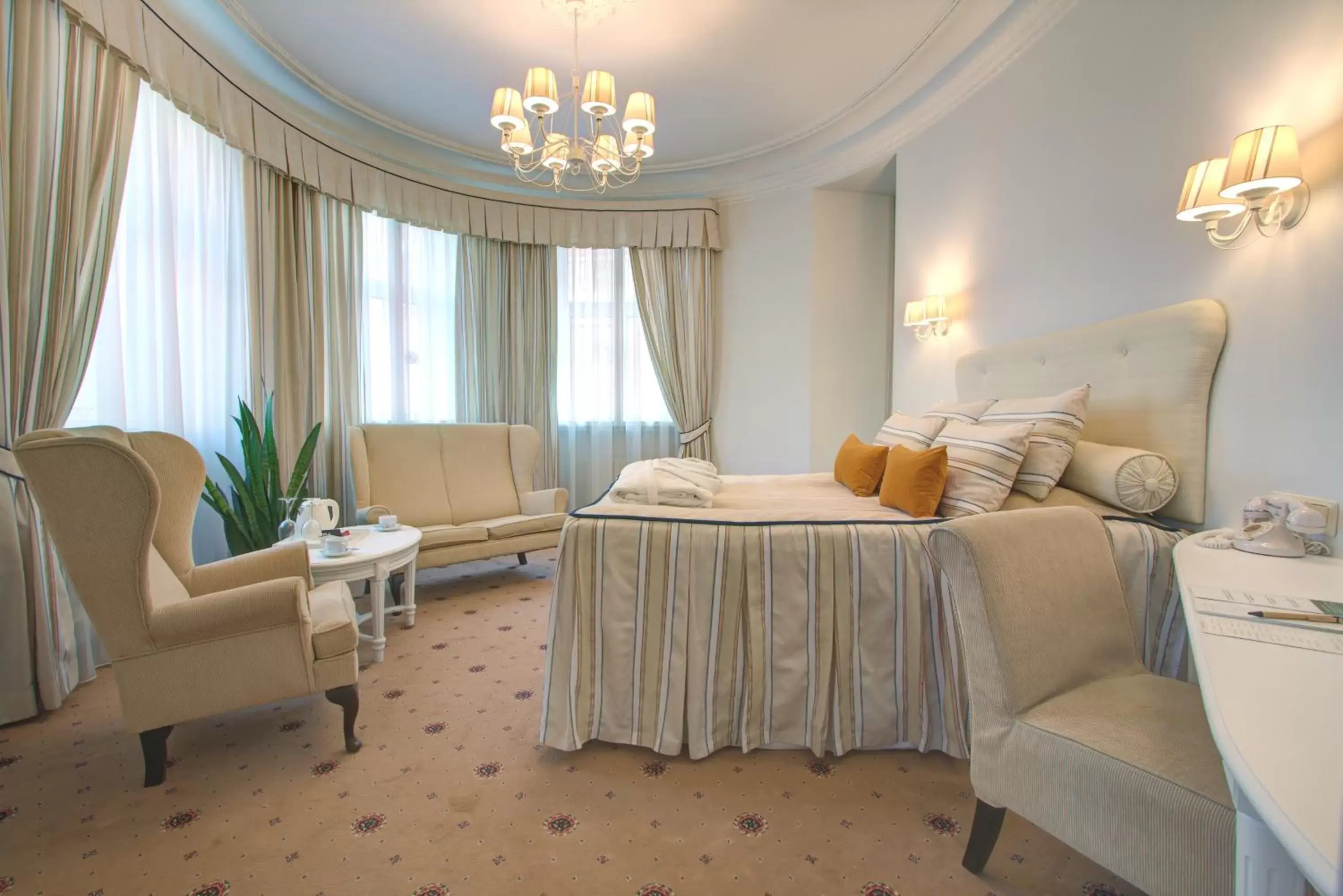 Bedroom, Seating Area in Hestia Hotel Draugi