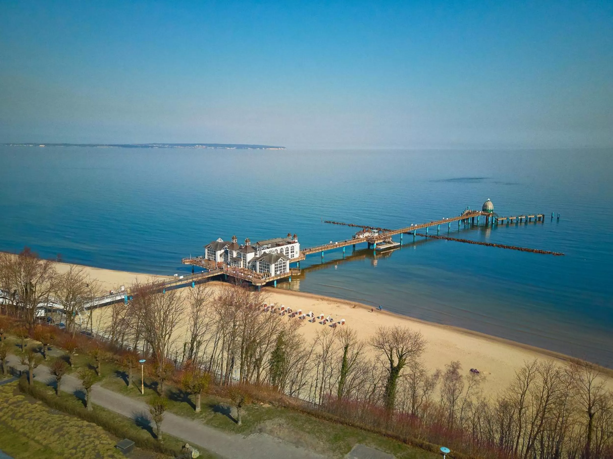 Beach in Seeschloss Sellin