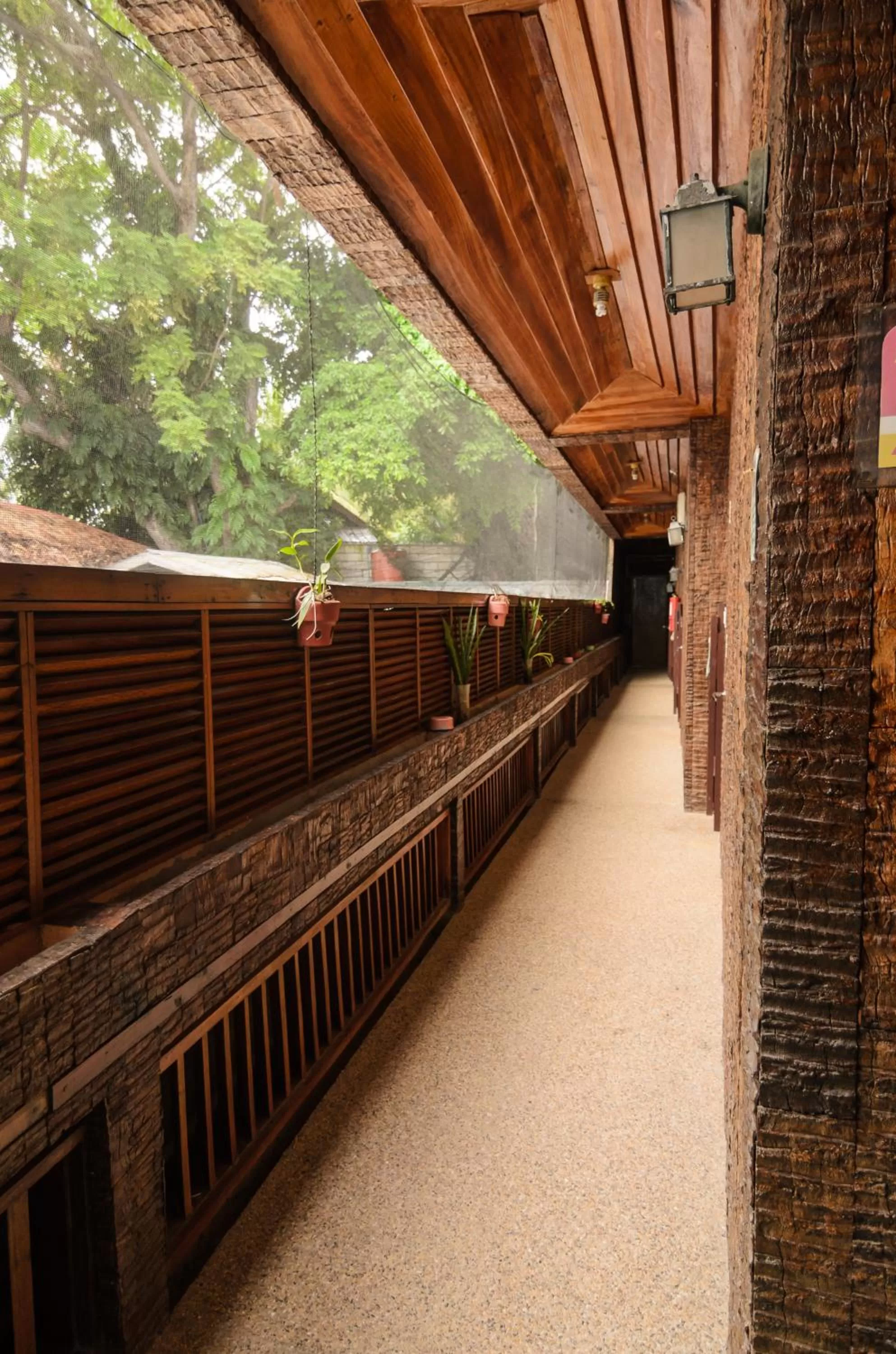 Balcony/Terrace in Hayahay Resort