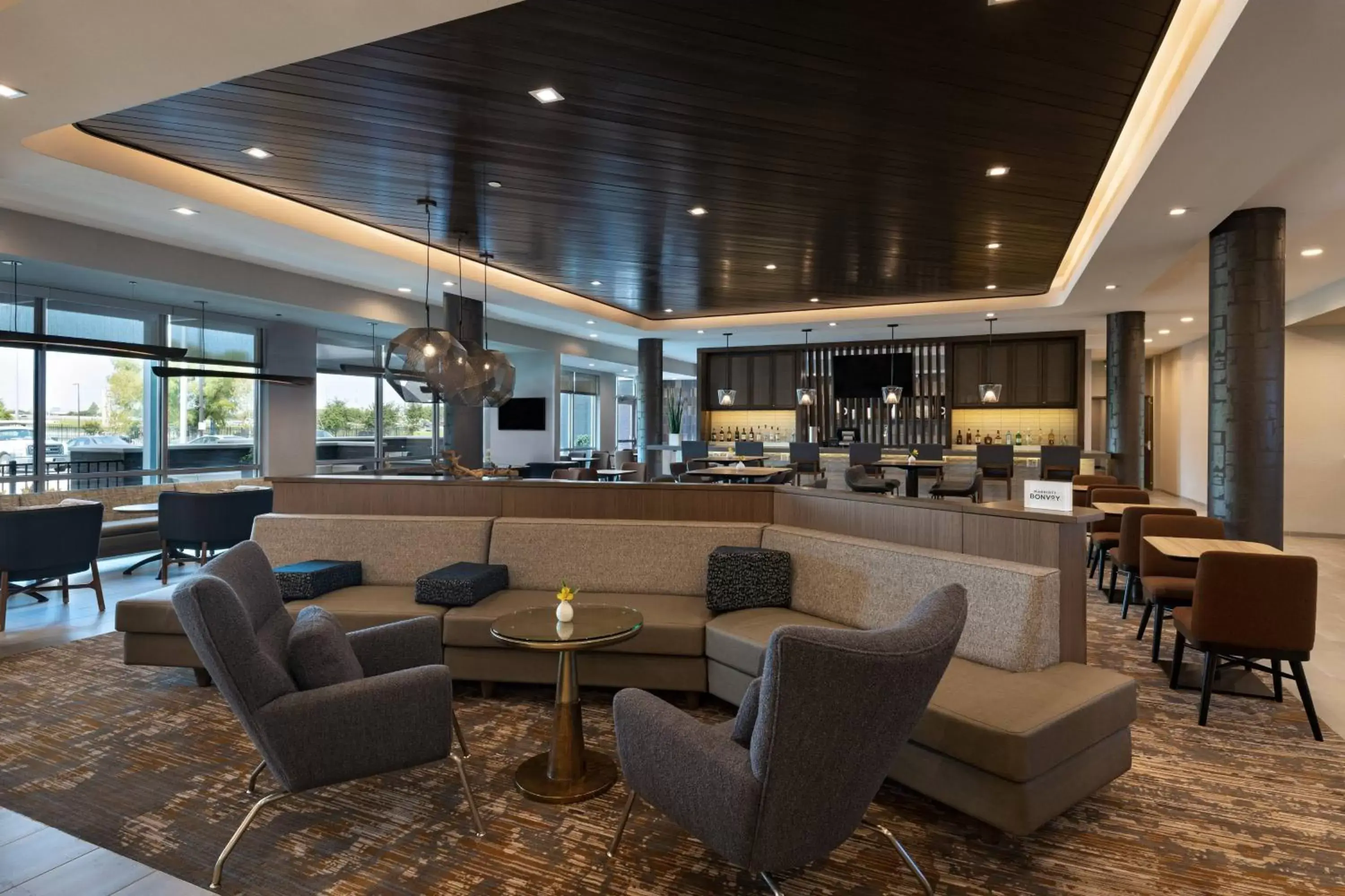 Lobby or reception, Lounge/Bar in SpringHill Suites by Marriott Dallas Richardson/University Area